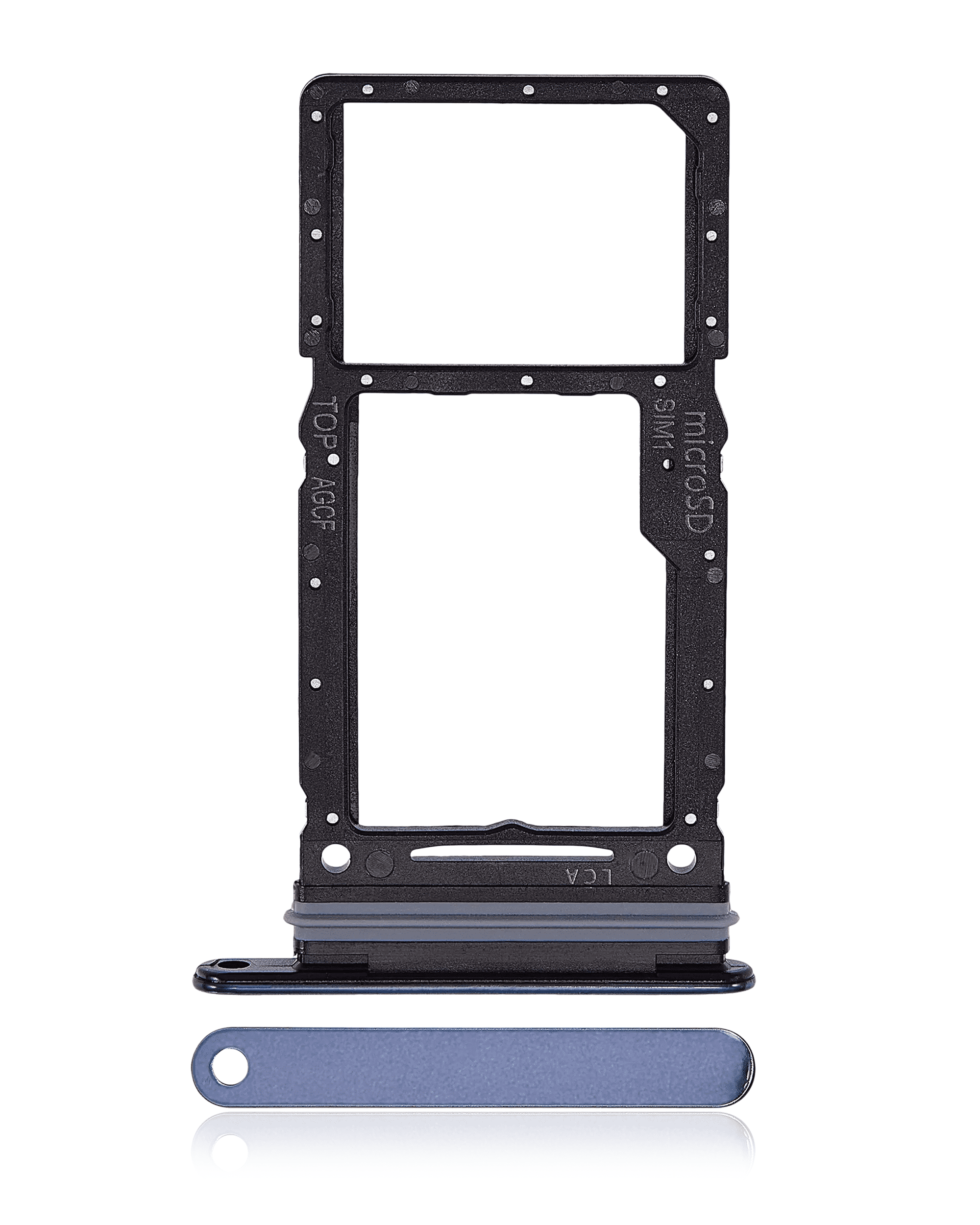 Single Sim Card Tray Compatible For Samsung Galaxy A73 5G (A736 / 2022) (Gray)