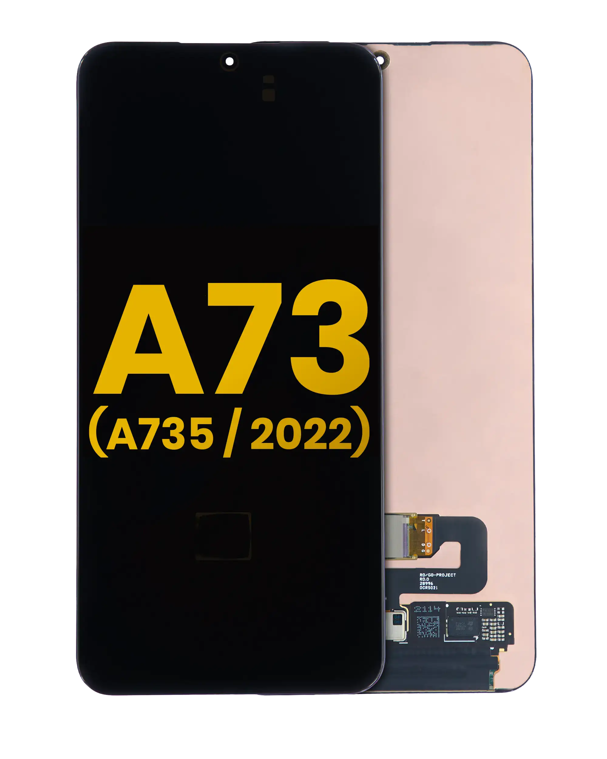 Oled Assembly Without Frame Compatible For Samsung Galaxy A73 (A735 / 2022) (Refurbished) (All Colors)