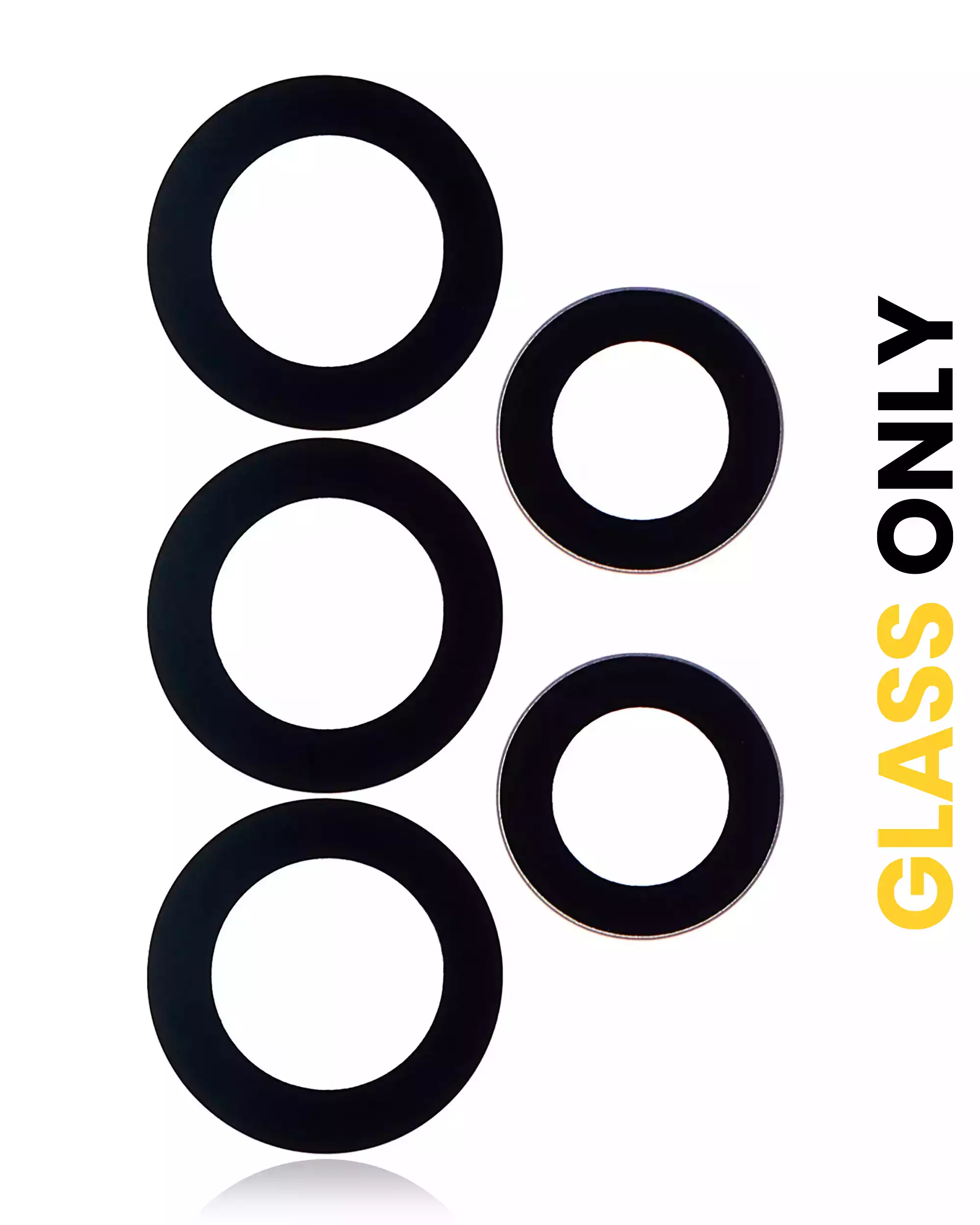 Back Camera Lens (Glass Only) With Adhesive Compatible For Samsung Galaxy A72 (A725 / 2021) / A52 (A525 / 2021) / A52 5G (A526 / 2021)