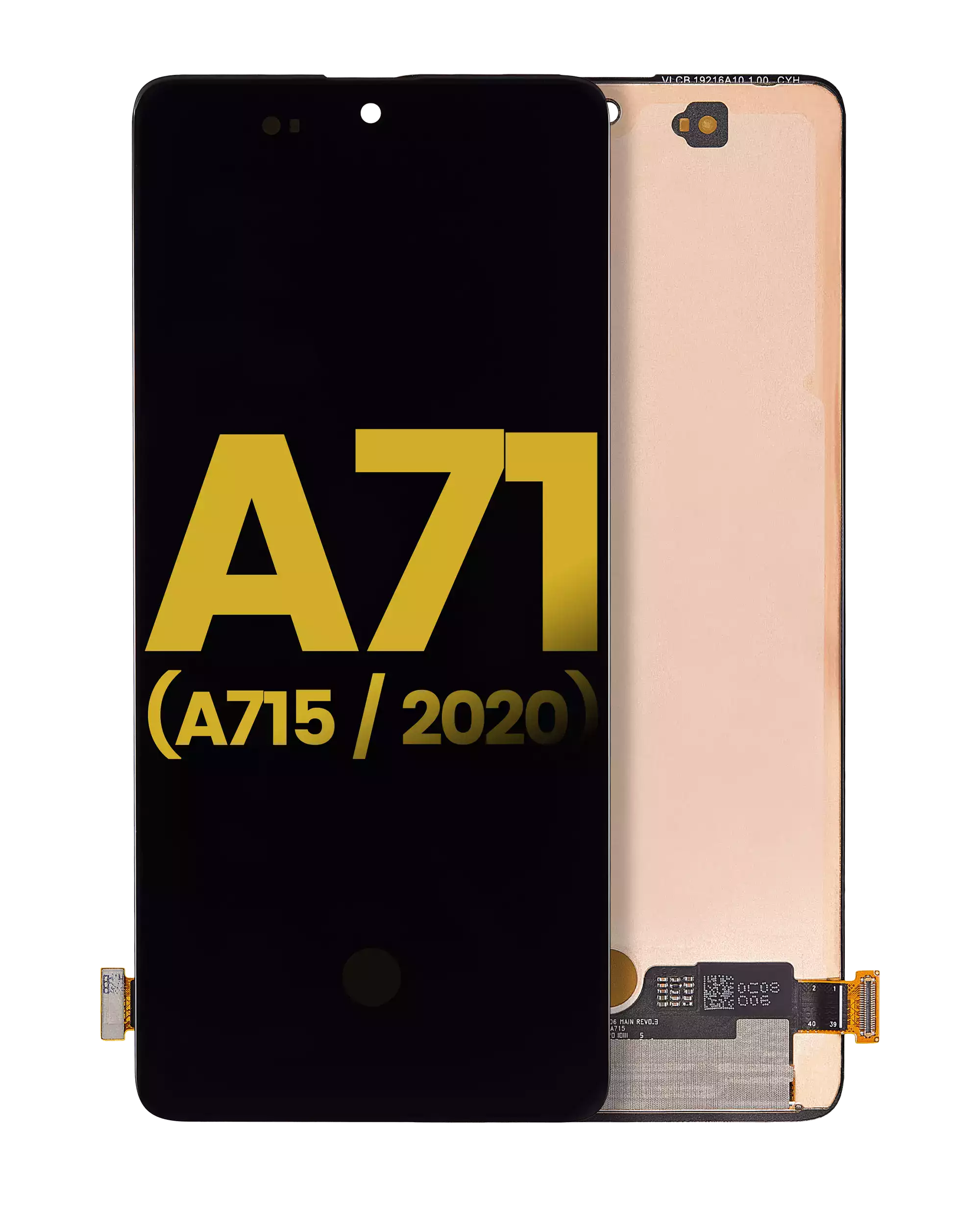 Oled Assembly Without Frame Compatible For Samsung Galaxy A71 (A715 / 2020) (Refurbished) (All Colors)
