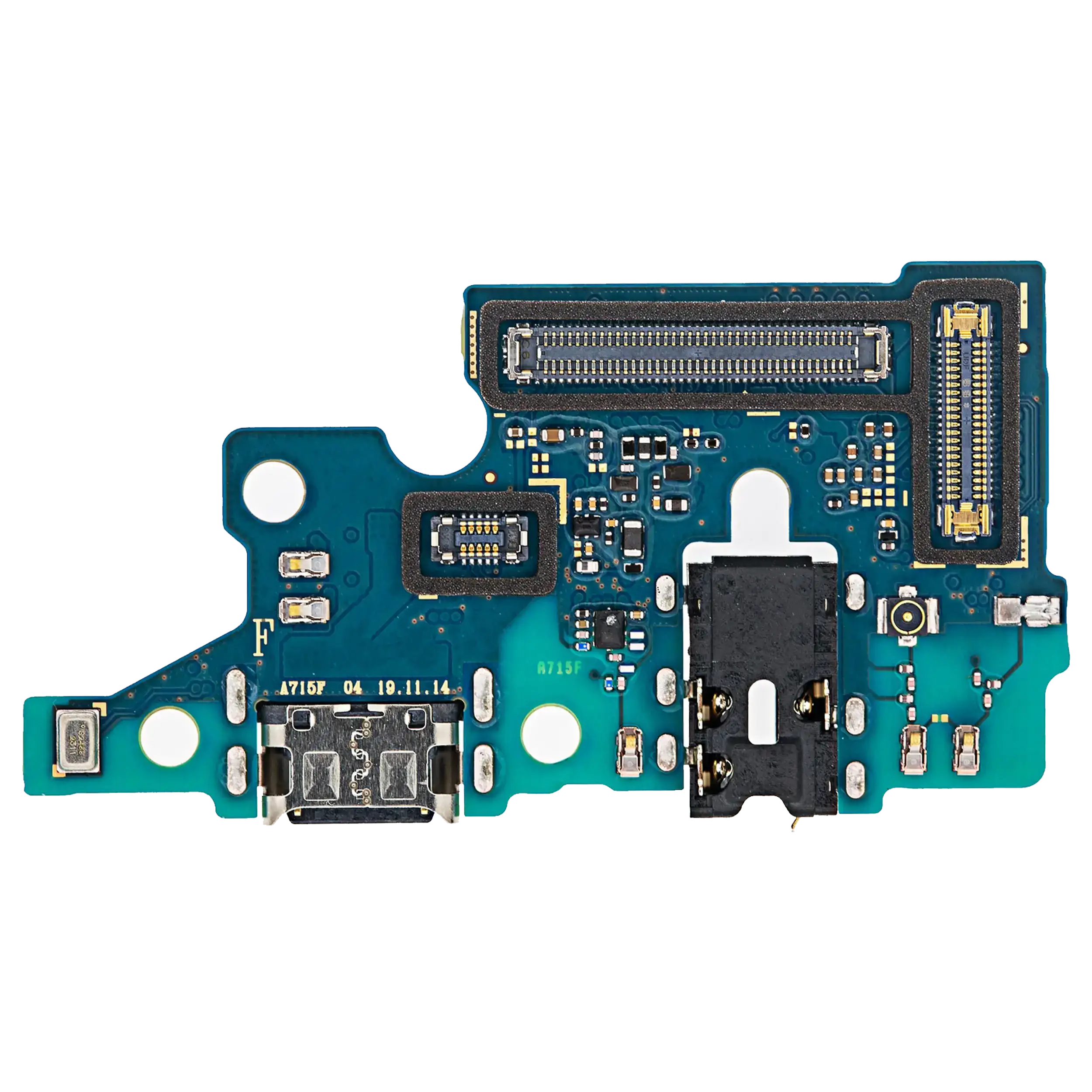 Charging Port With Headphone Jack Compatible For Samsung Galaxy A71 (A715 / 2020) (Premium)