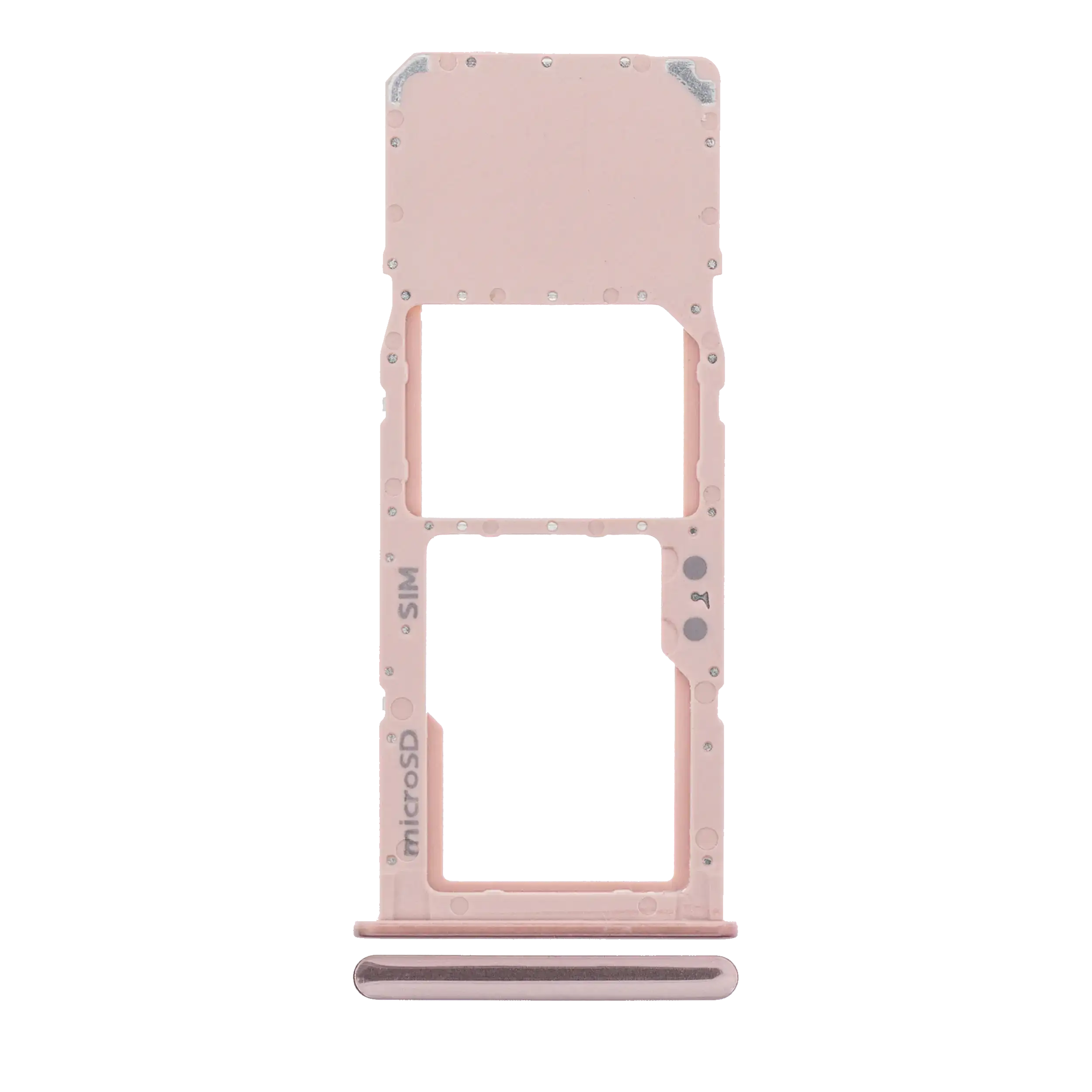 Single Sim Card Tray Compatible For Samsung Galaxy A71 (A715 / 2020) (Prism Crush Pink)