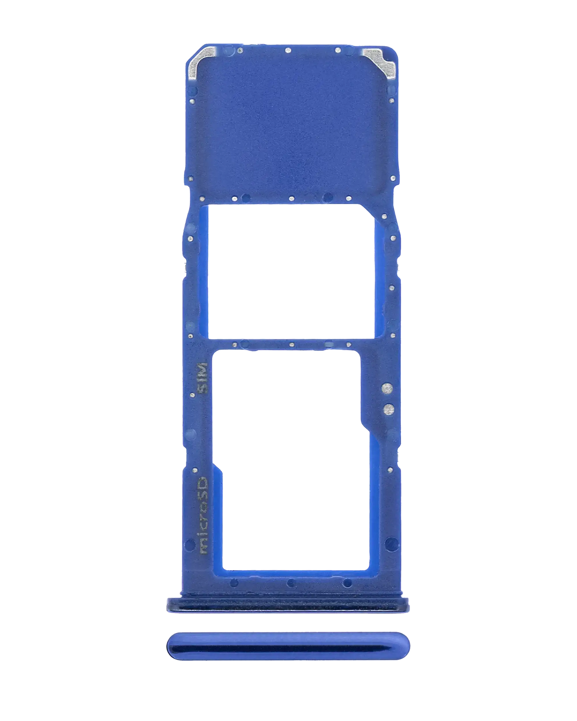 Single Sim Card Tray Compatible For Samsung Galaxy A70 (A705 / 2019) (Blue)