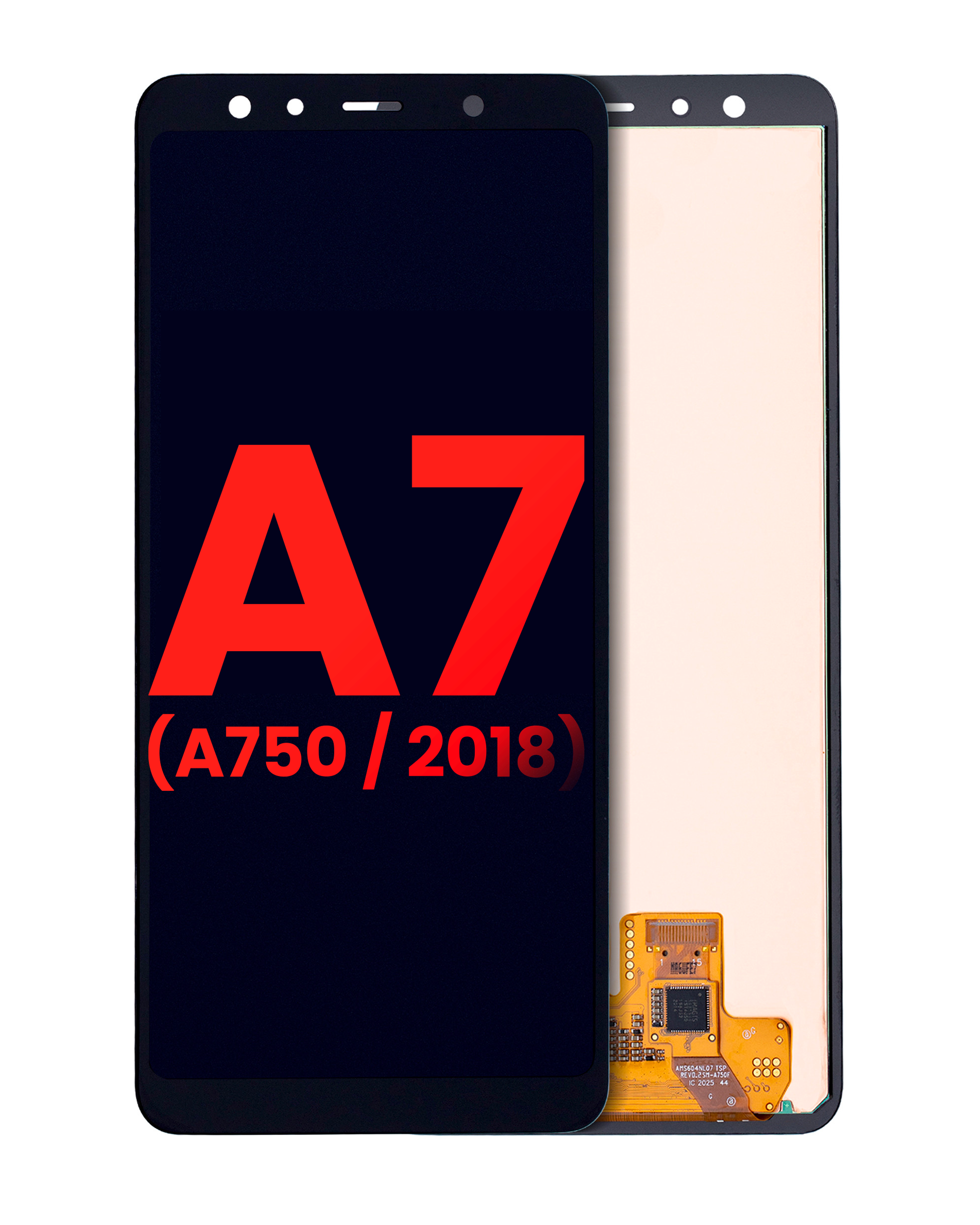 Oled Assembly Without Frame Compatible For Samsung Galaxy A7 (A750 / 2018) (Aftermarket Plus) (All Colors)