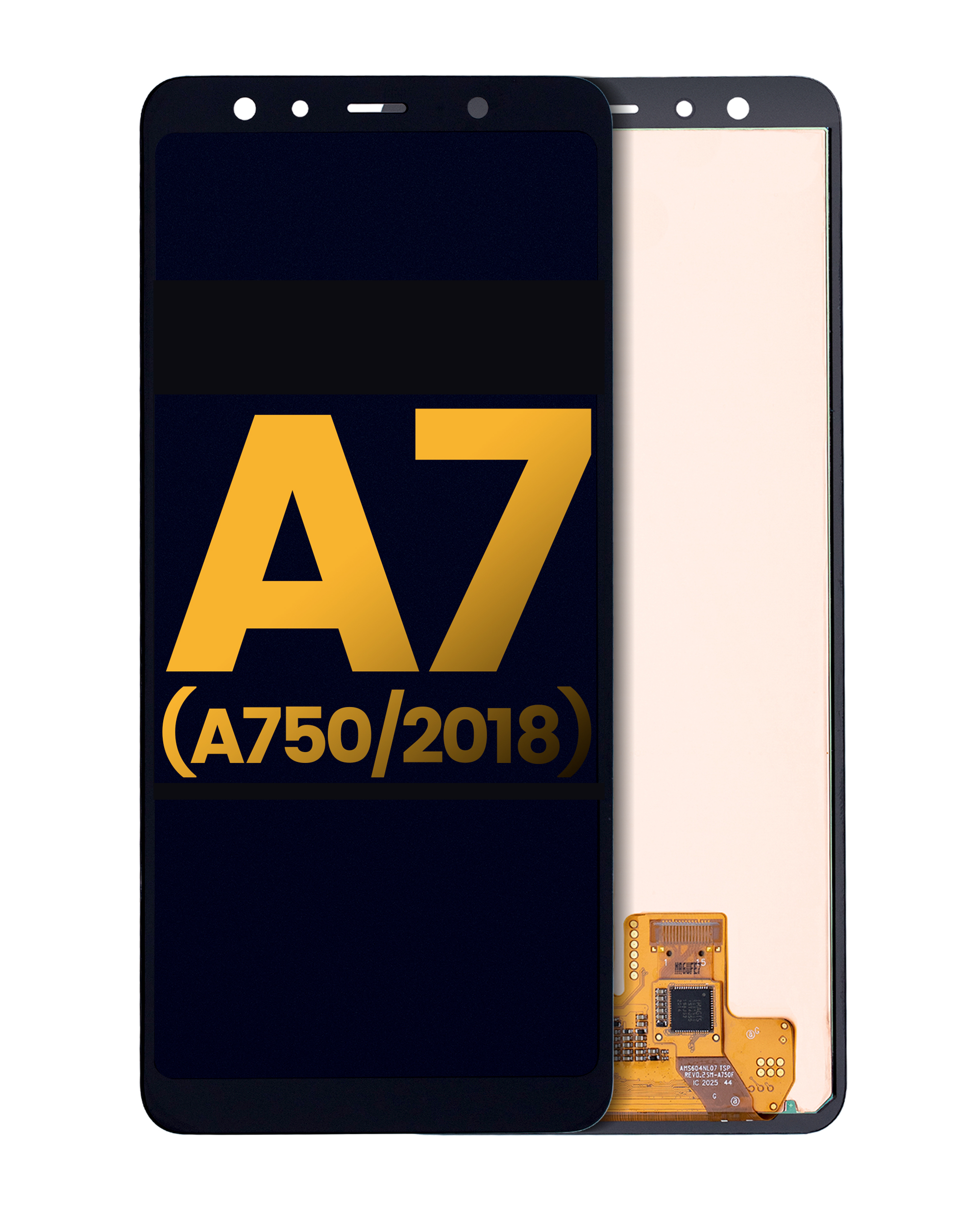 Oled Assembly Without Frame Compatible For Samsung A7 (A750 / 2018) (Refurbished) (All Colors)