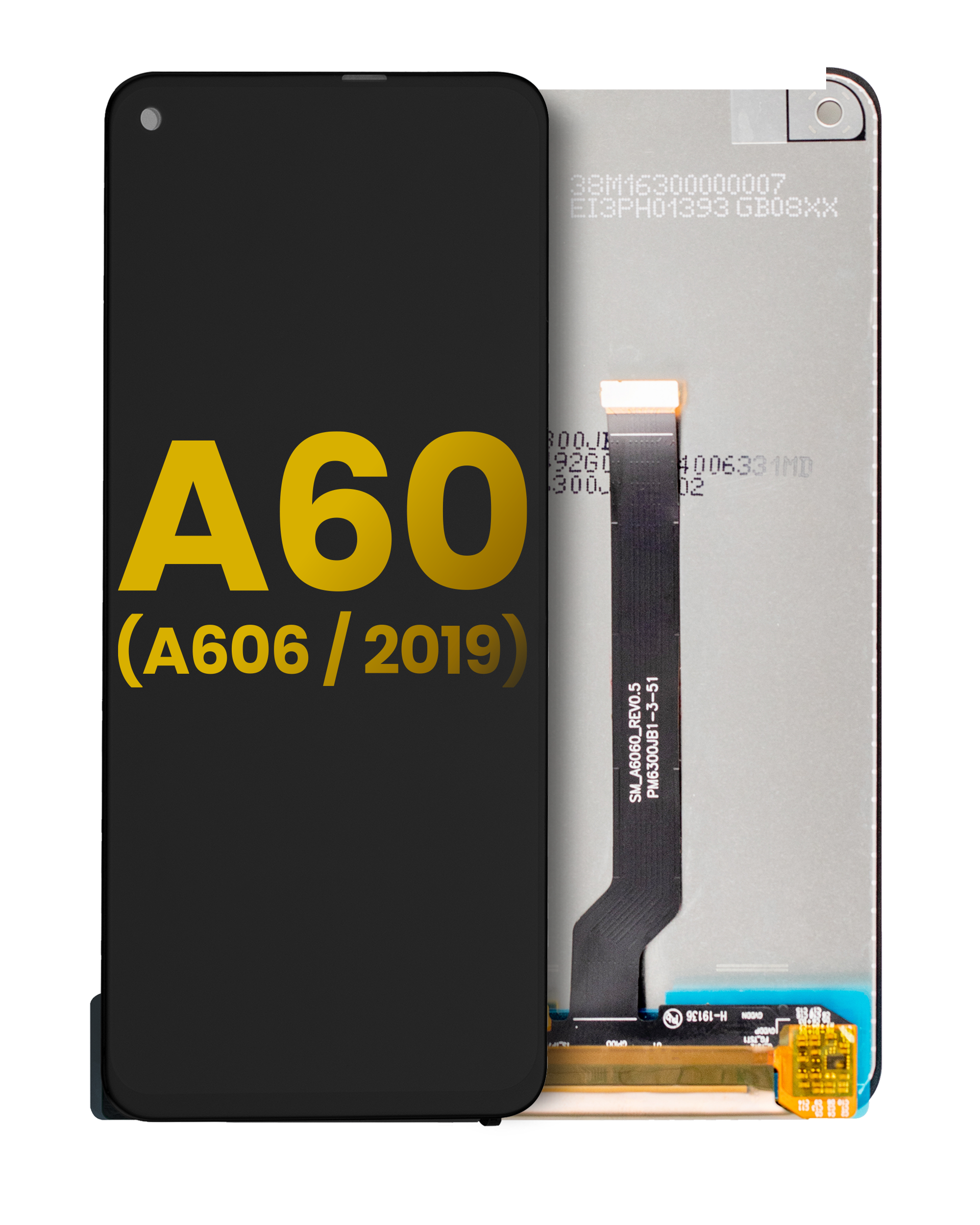 Lcd Assembly Without Frame Compatible For Samsung Galaxy A60 (A606 / 2019) (All Colors) (Refurbished)