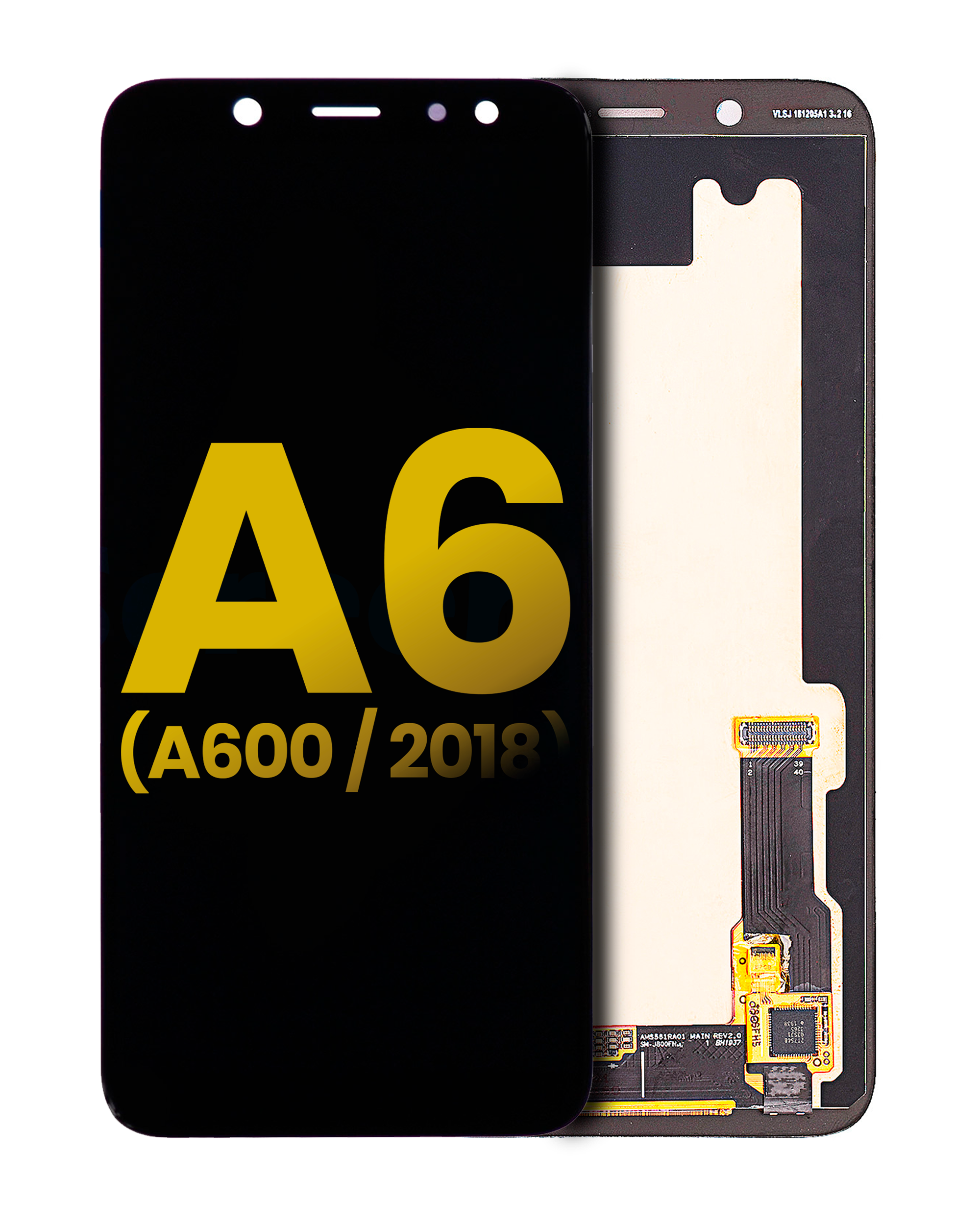 Oled Assembly Without Frame Compatible For Samsung Galaxy A6 (A600 / 2018) (Refurbished) (All Colors)