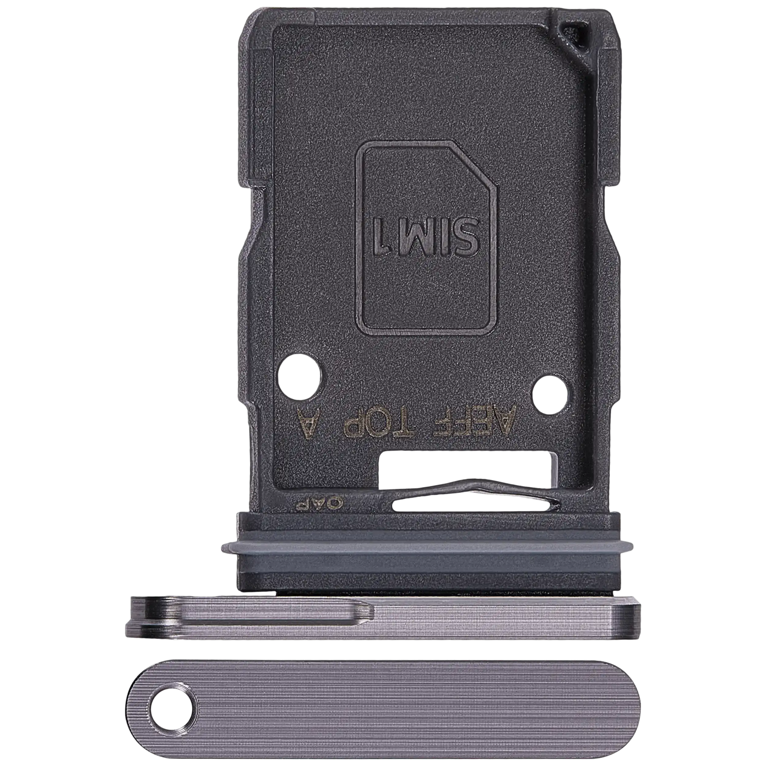 Single Sim Card Tray Compatible For Samsung Galaxy A56 5G (A566 / 2025) (Graphite)