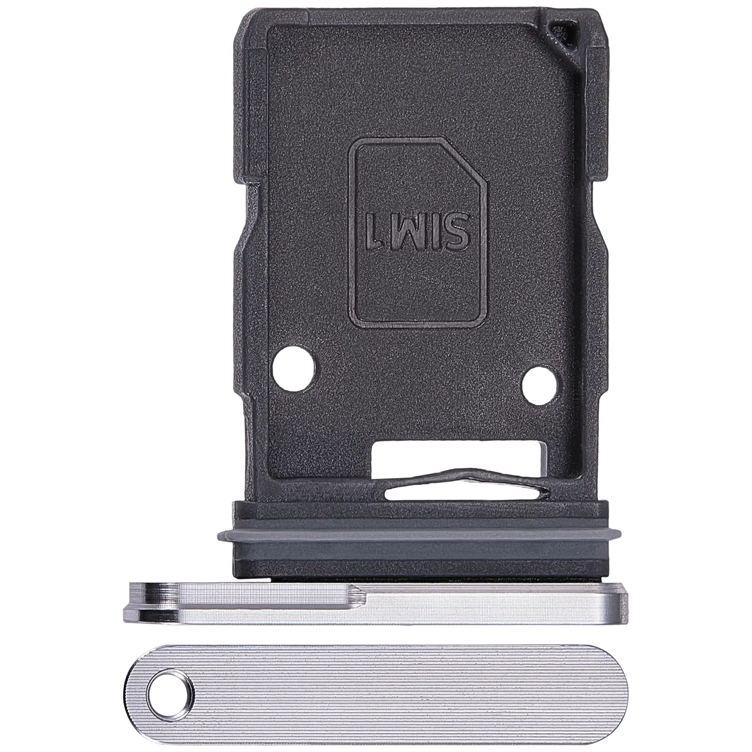 Single Sim Card Tray Compatible For Samsung Galaxy A56 5G (A566 / 2025) (Lightgray)