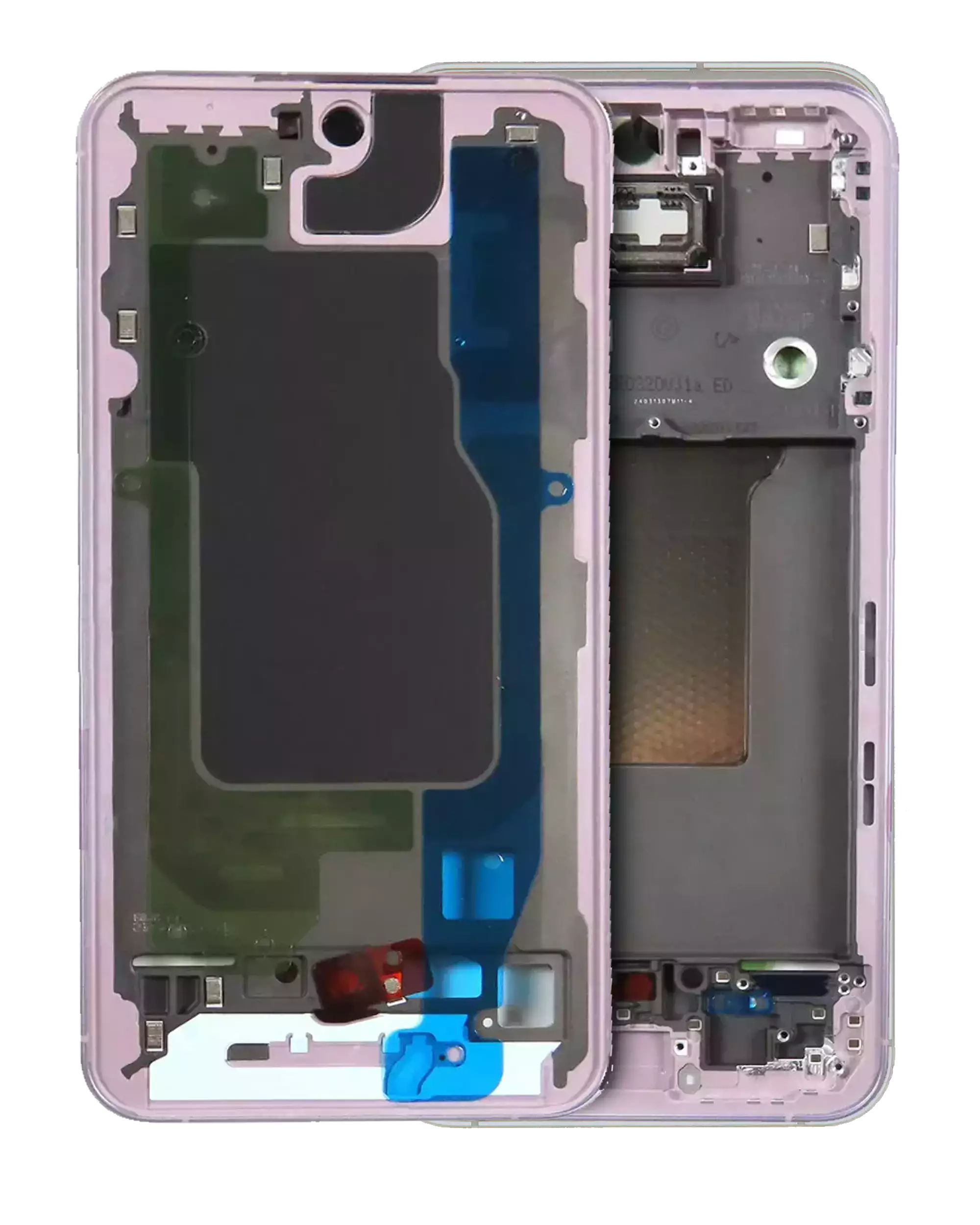 Mid-Frame Housing Compatible For Samsung Galaxy A55 5G (A556 / 2024) (Lilac)