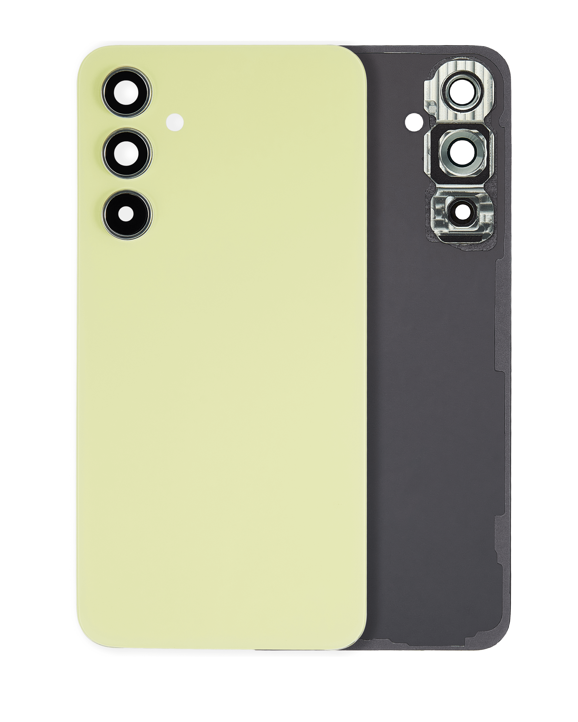 Back Cover Glass With Camera Lens Compatible For Samsung Galaxy A54 5G (A546 / 2023) (Aftermarket Plus) (Lime)