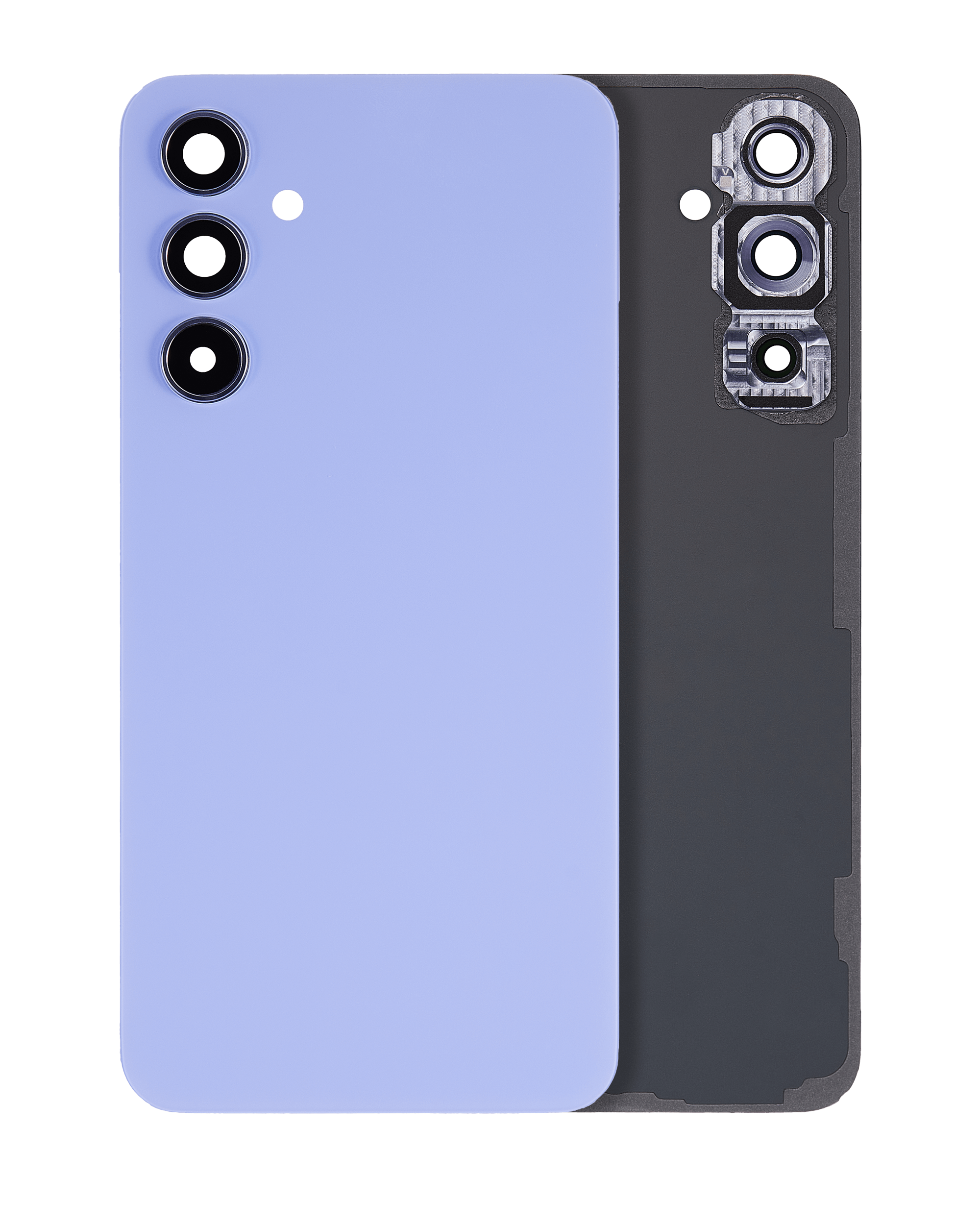 Back Cover Glass With Camera Lens Compatible For Samsung Galaxy A54 5G (A546 / 2023) (Aftermarket Plus) (Violet)