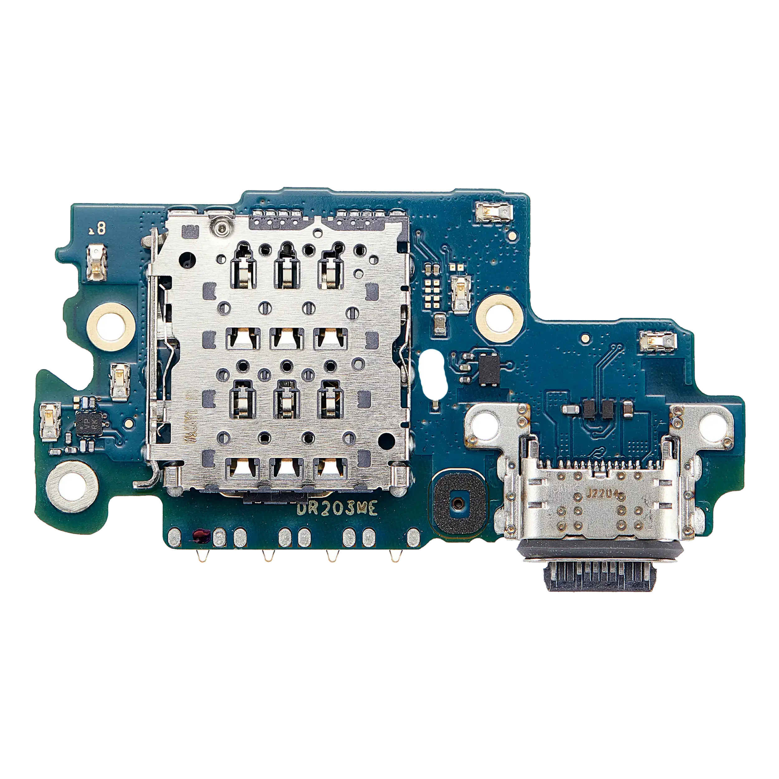 Charging Port Board With Sim Card Reader Compatible For Samsung Galaxy A53 5G (A536 / 2022) (Premium)