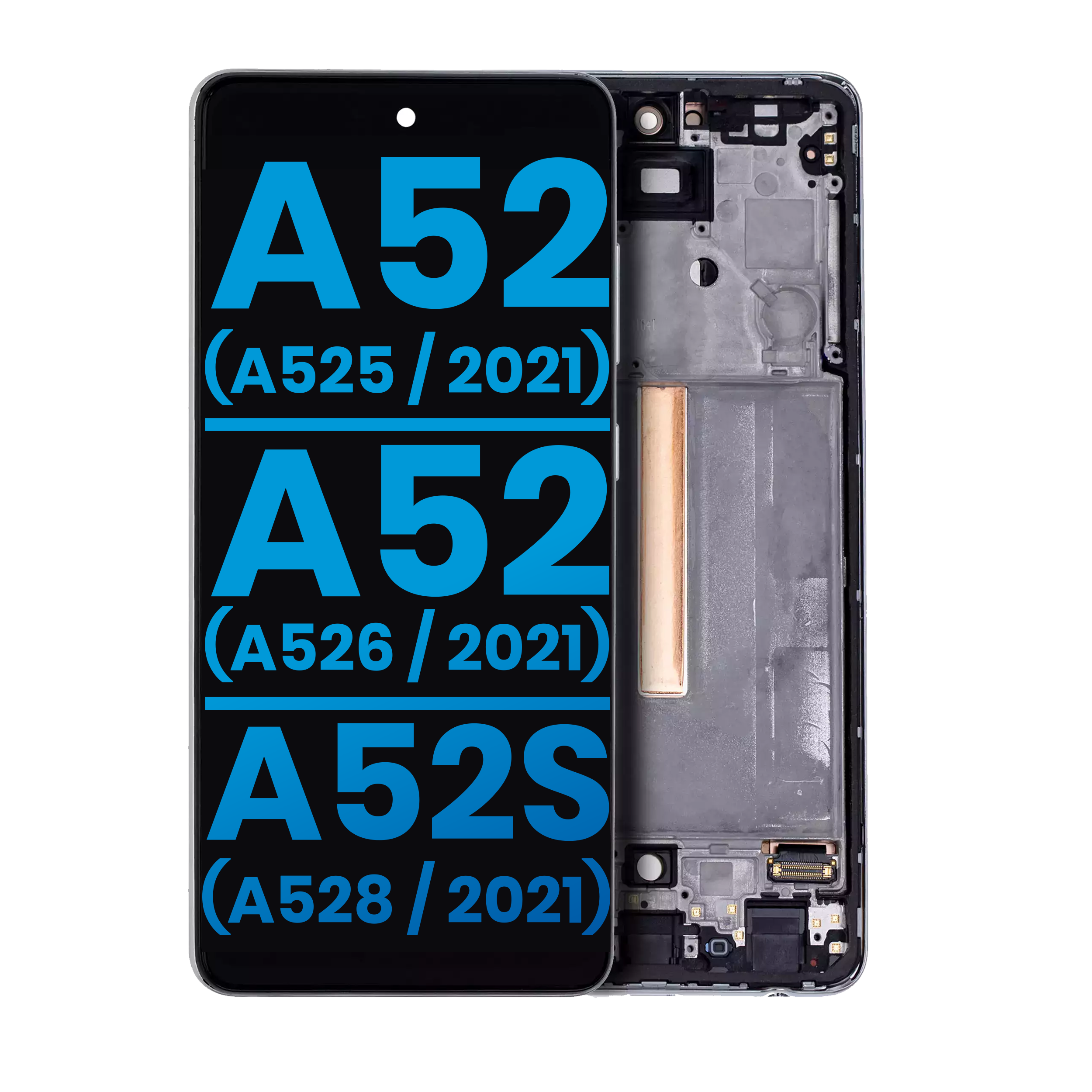 Galaxy A52 Lcd Assembly With Frame