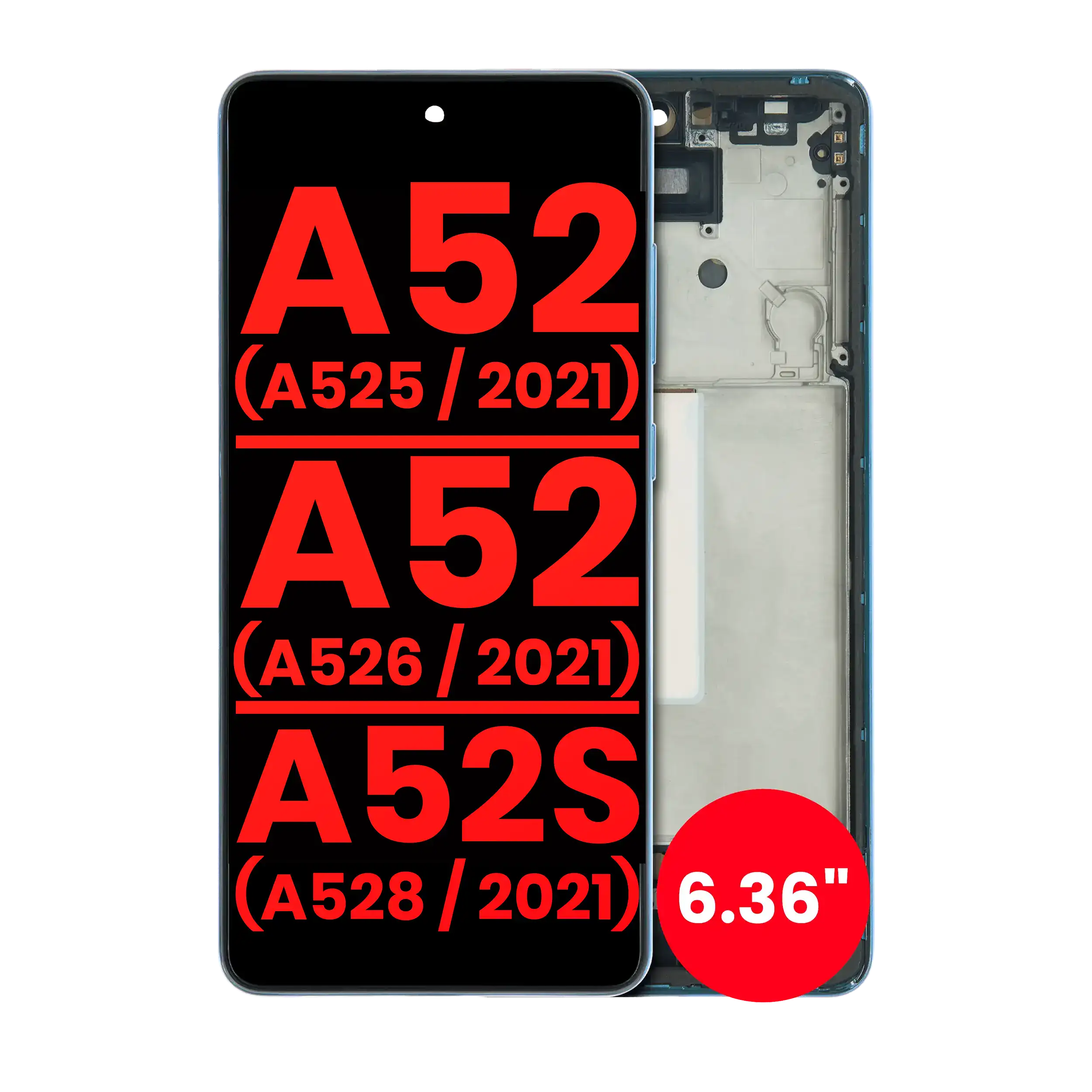 Samsung Galaxy A52/A52S/A52 5G Oled Screen Replacement (6.36") - Awesome Blue