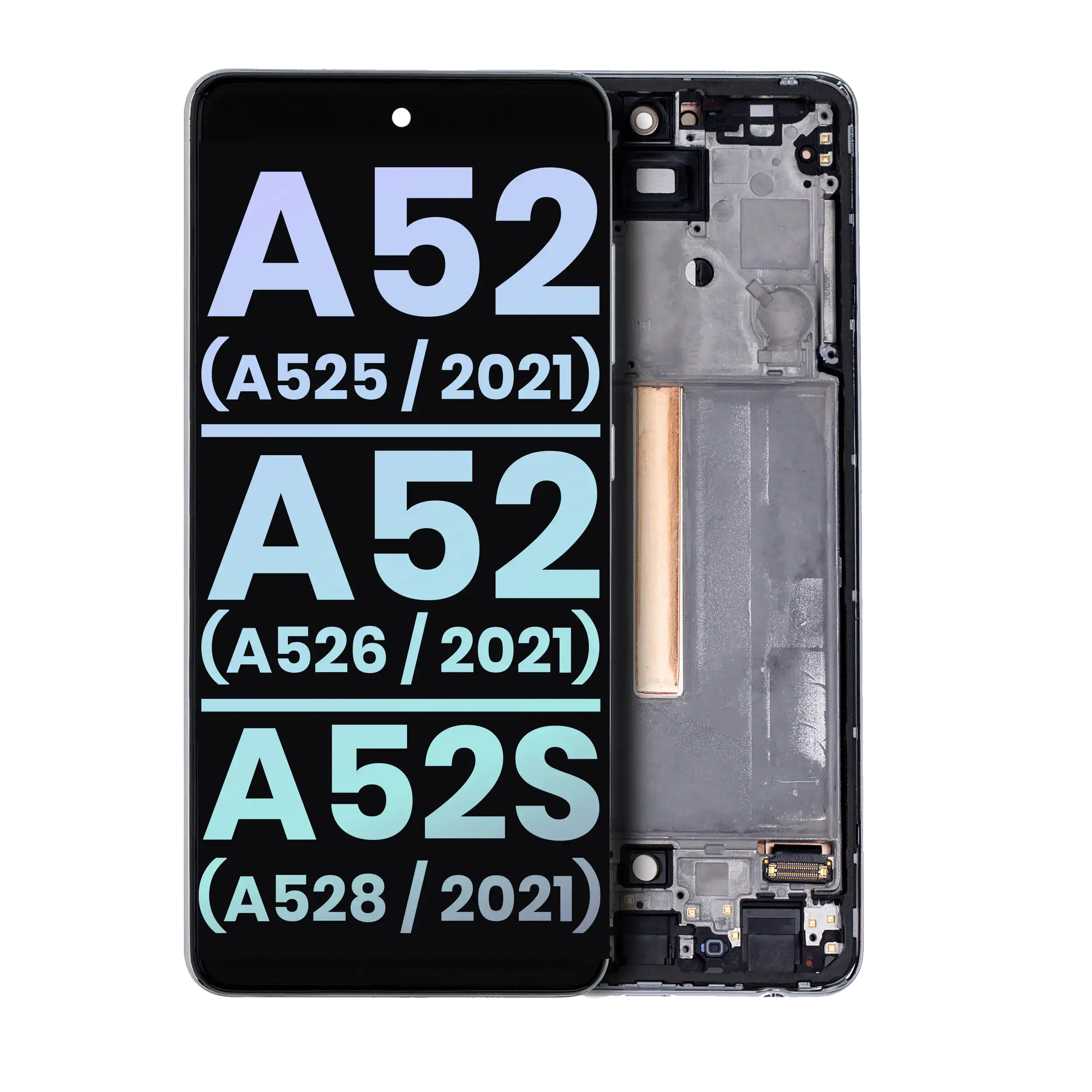 Galaxy A52 Oled Assembly With Frame