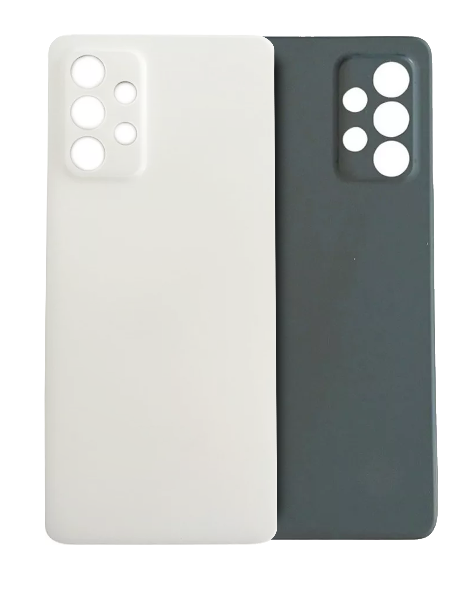 Back Cover Glass Compatible For Samsung Galaxy A52 4G (A525 / 2021) (Service Pack) (Awesome White)