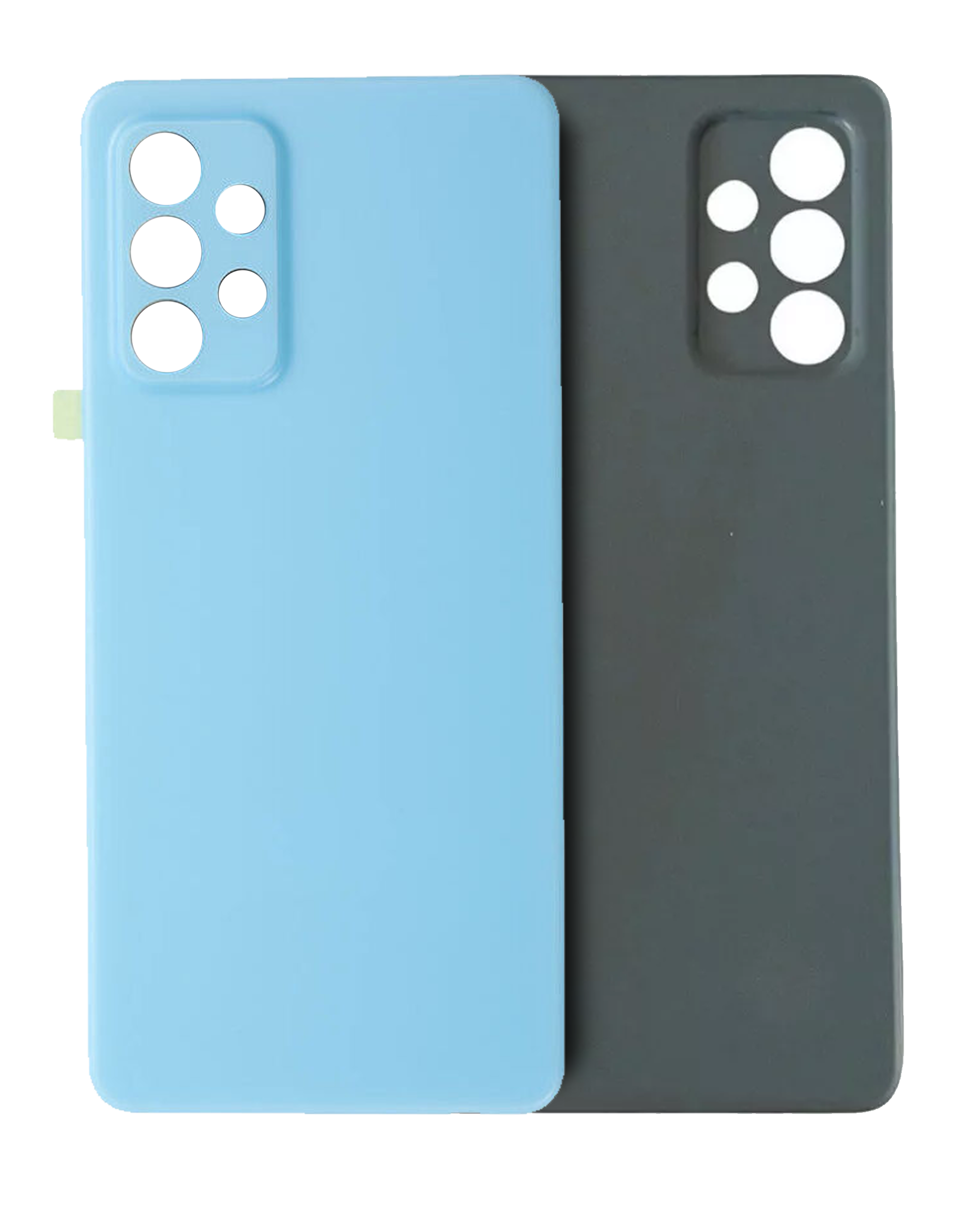 Back Cover Glass Compatible For Samsung Galaxy A52 4G (A525 / 2021) (Service Pack) (Awesome Blue)