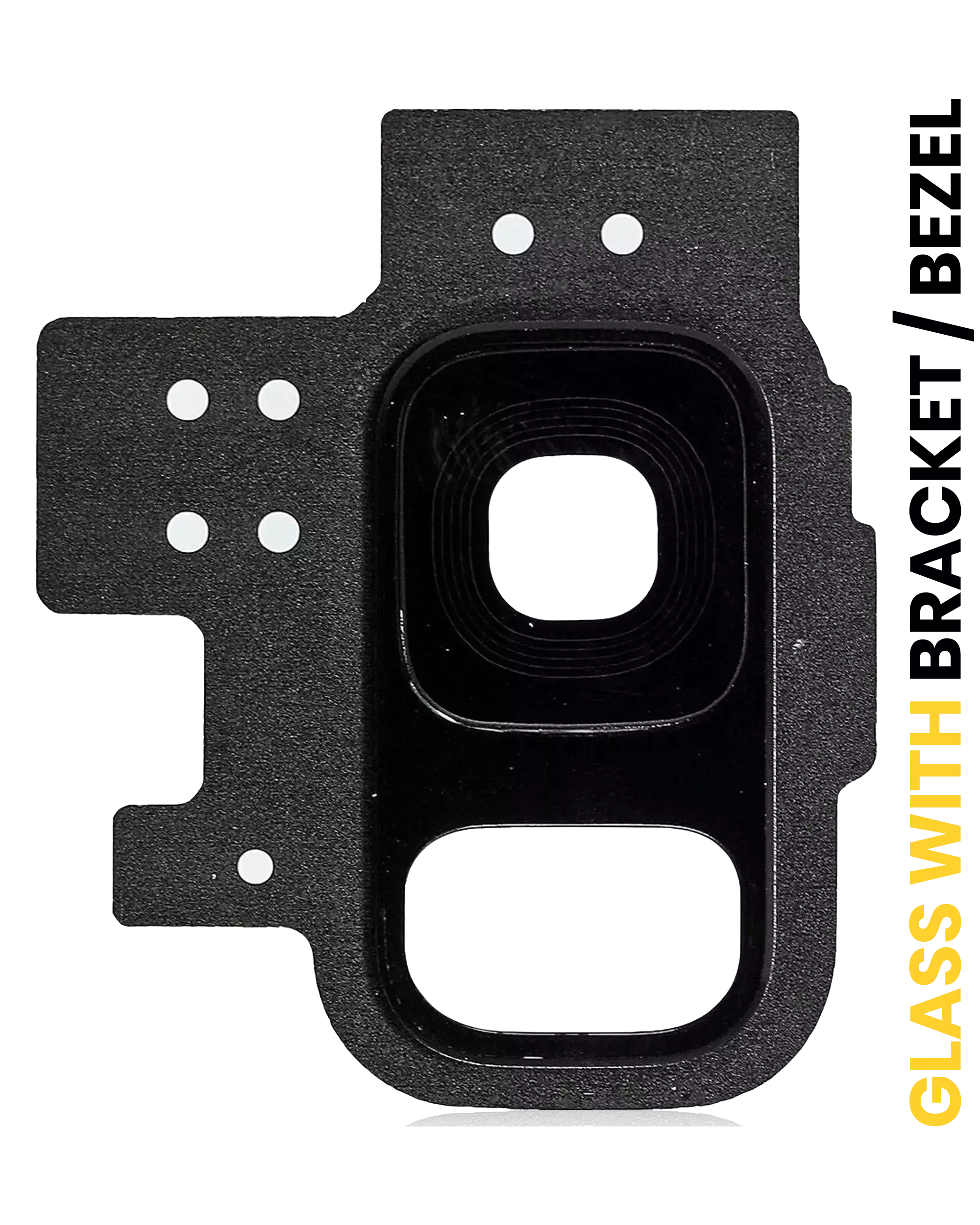 Back Camera Lens With Bracket / Bezel Compatible For Samsung Galaxy S9 (Midnight Black)