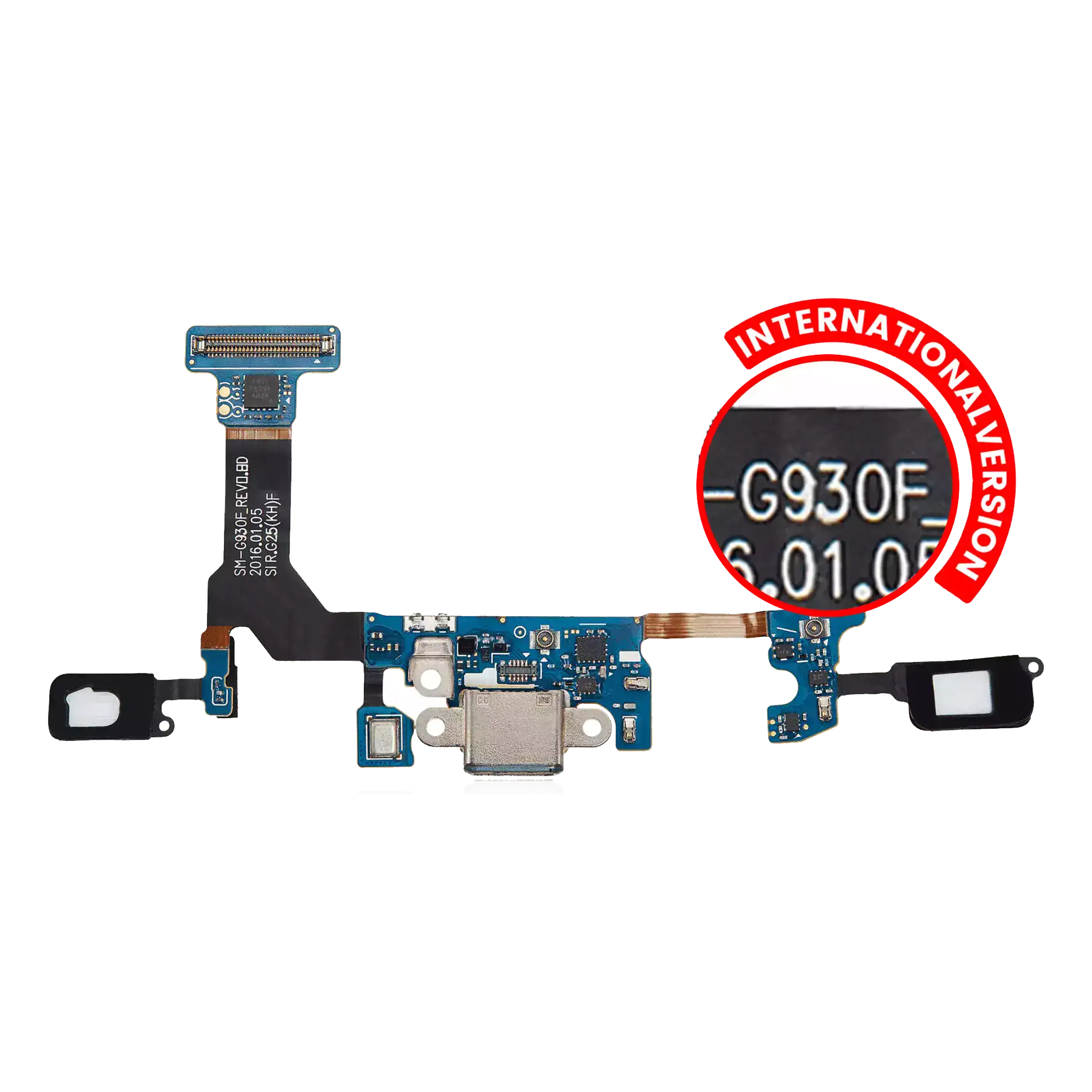 Charging Port Flex Cable Compatible For Samsung Galaxy S7 (G930F) (International Version)