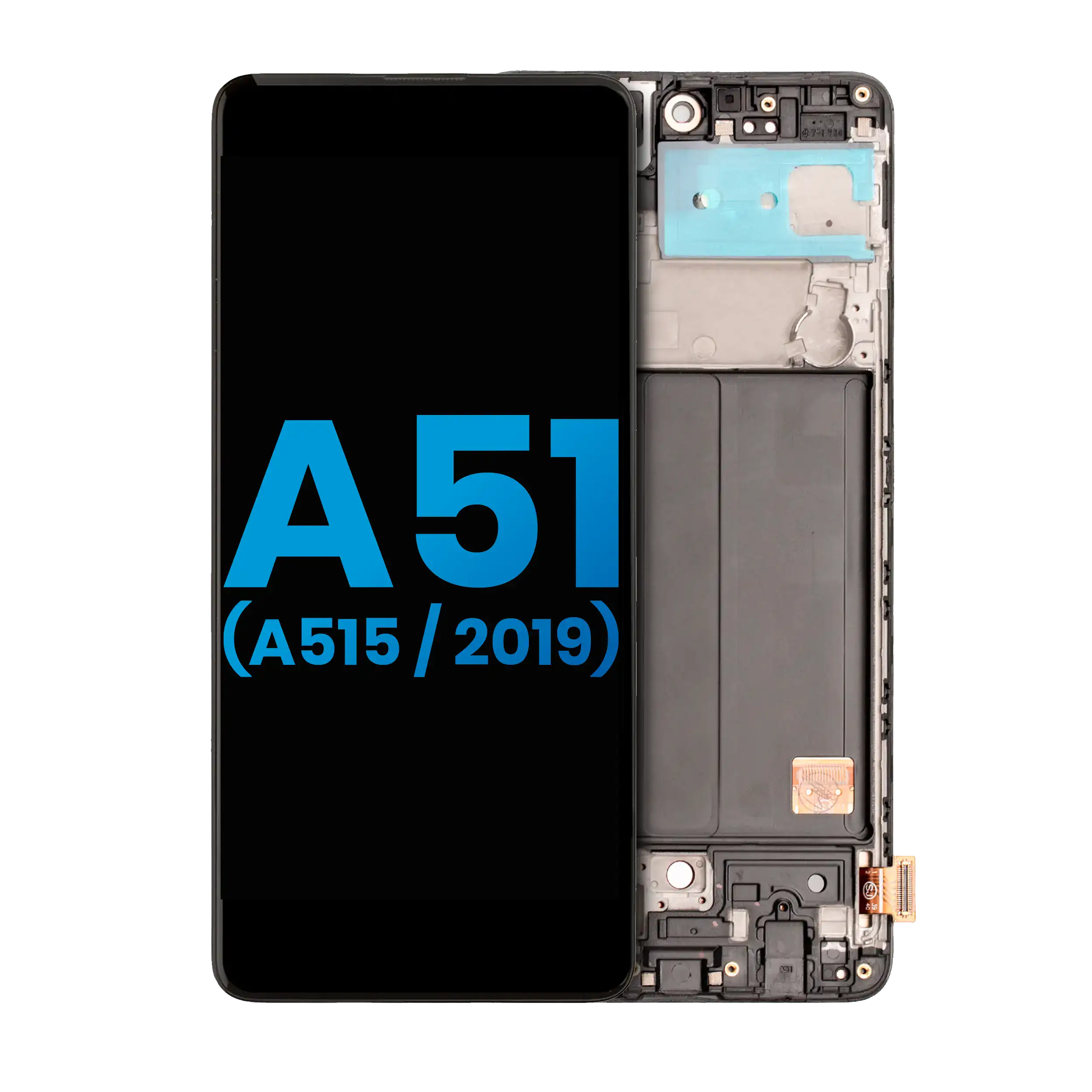 Lcd Assembly With Frame Compatible For Samsung Galaxy A51 4G (A515 / 2019) ( No Fingerprint Scanner) (Aftermarket: Incell) (All Colors)