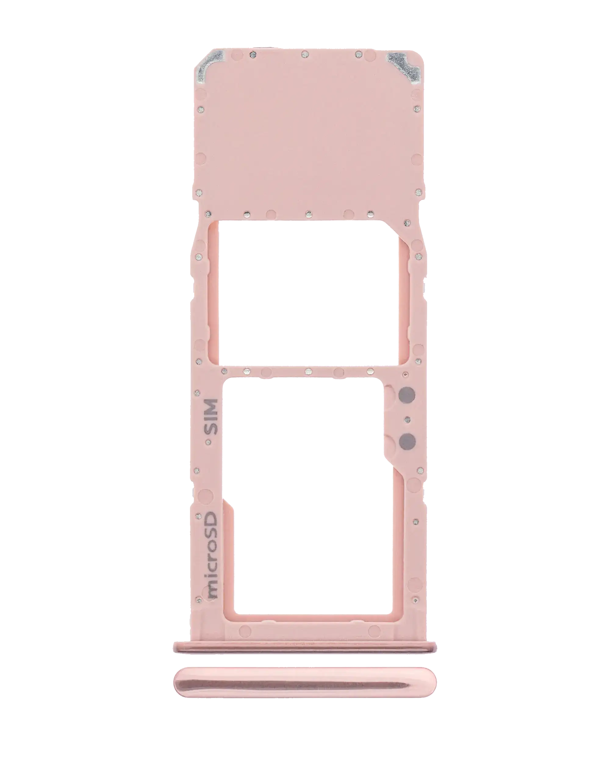Single Sim Card Tray Compatible For Samsung Galaxy A51 4G (A515 / 2019) (Prism Crush Pink)