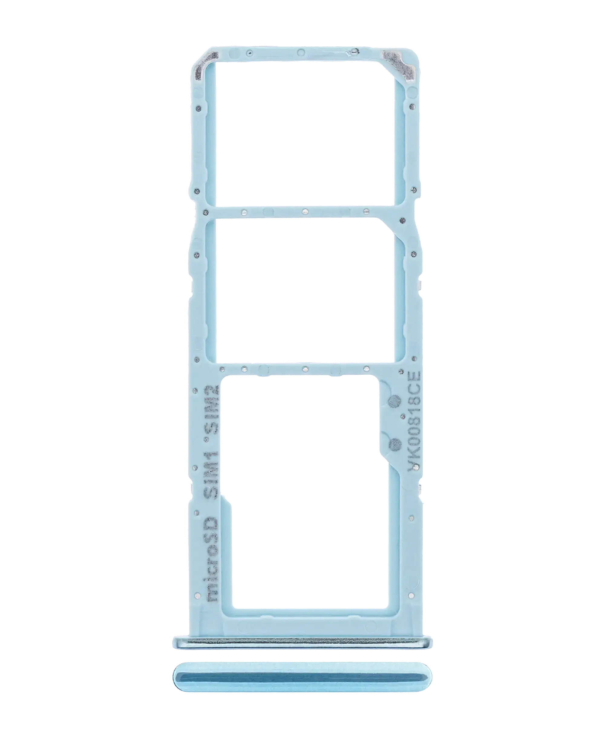 Dual Sim Card Tray Compatible For Samsung Galaxy A51 4G (A515 / 2019) (Prism Crush Blue)