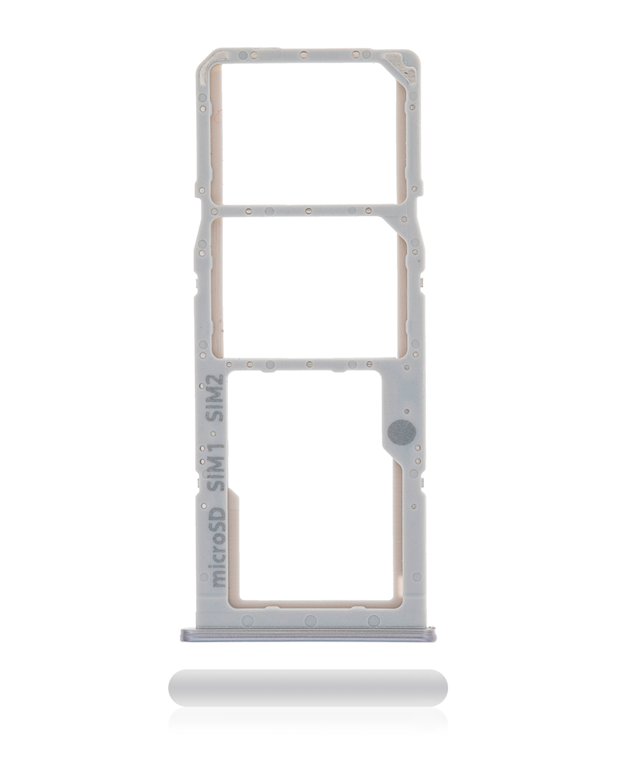 Dual Sim Card Tray Compatible For Samsung Galaxy A51 4G (A515 / 2019) (Prism Crush White)