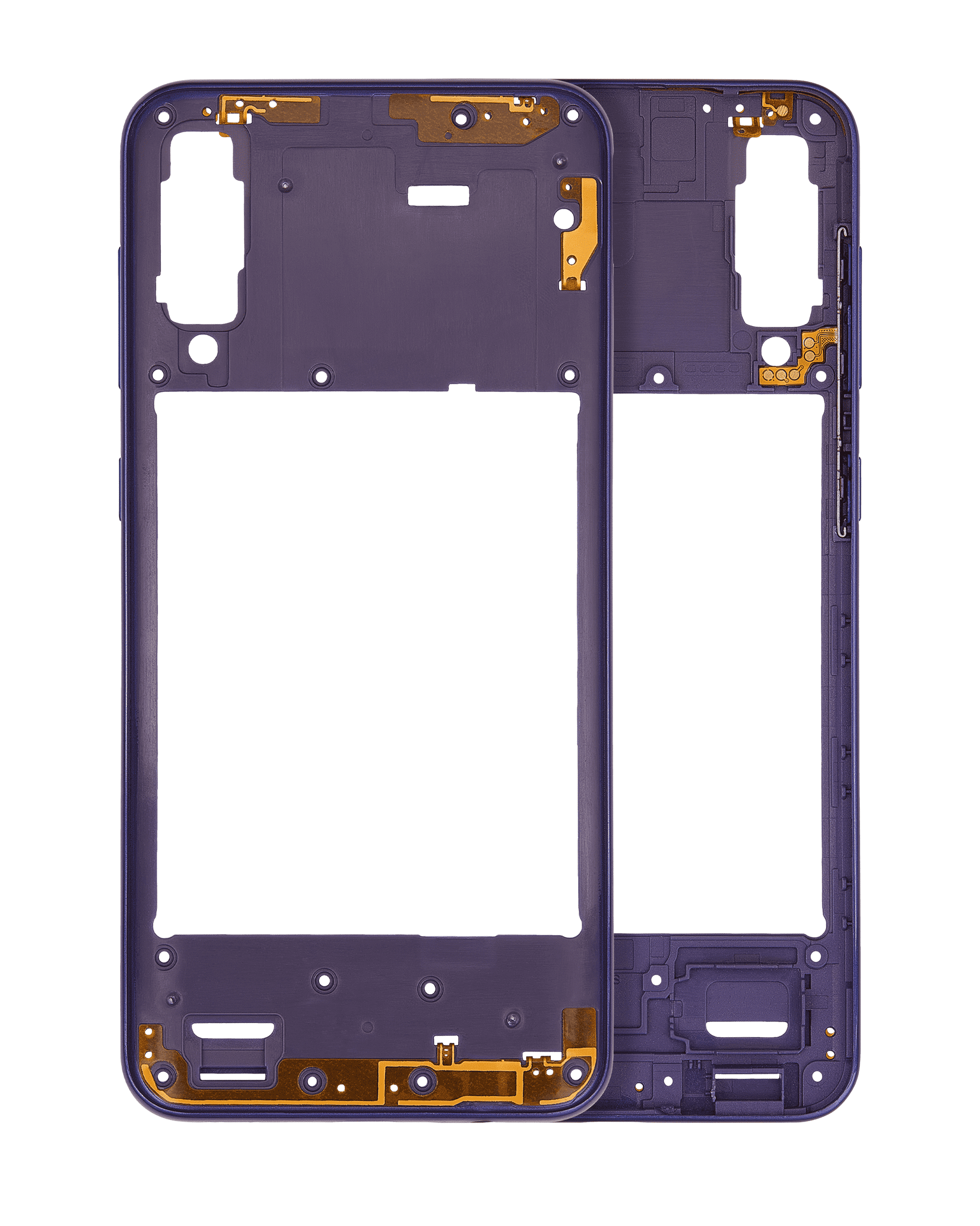 Mid-Frame Housing Compatible For Samsung Galaxy A50S (A507 / 2019) (Aftermarket Plus) (Prism Crush Violet)