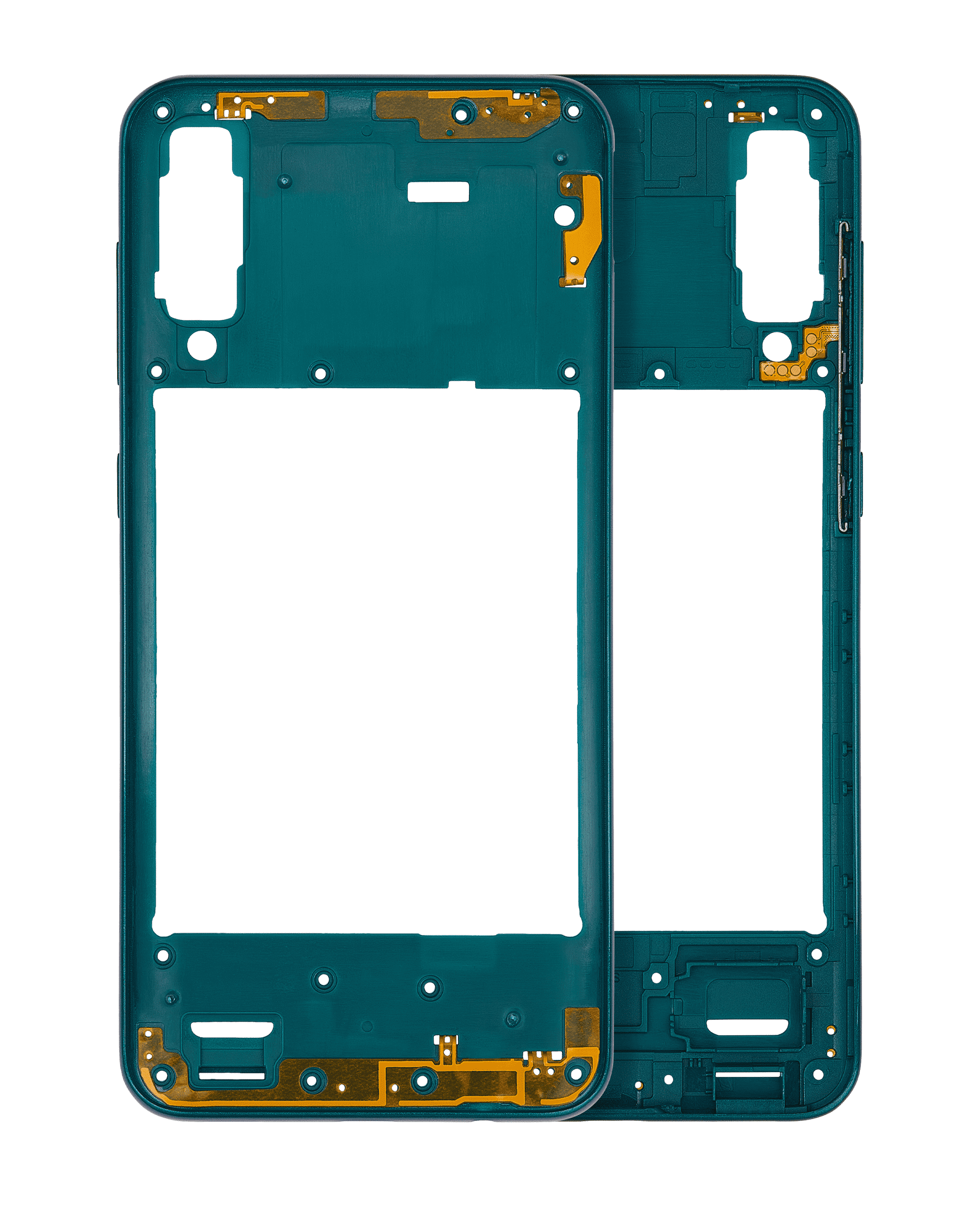 Mid-Frame Housing Compatible For Samsung Galaxy A50S (A507 / 2019) (Aftermarket Plus) (Prism Crush Green)