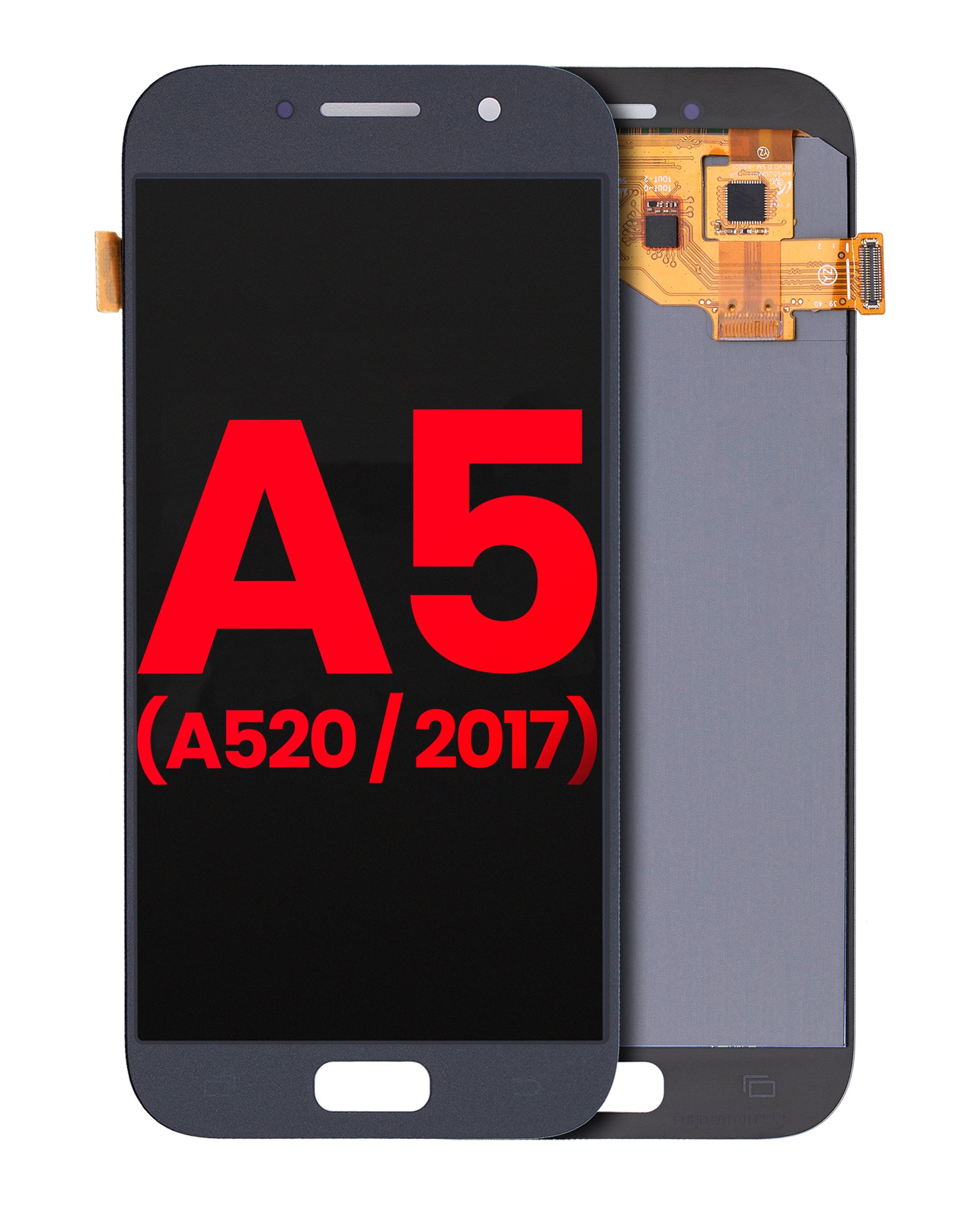 Oled Assembly Without Frame Compatible For Samsung Galaxy A5 (A520 / 2017) (Aftermarket Plus) (Black)