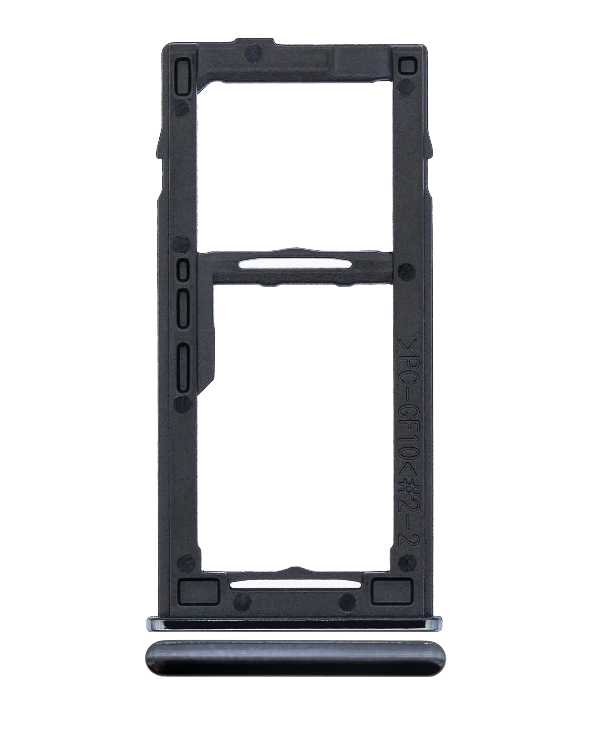 Single Sim Card Tray Compatible For Samsung Galaxy A42 5G (A426 / 2020) (Prism Dot Black)