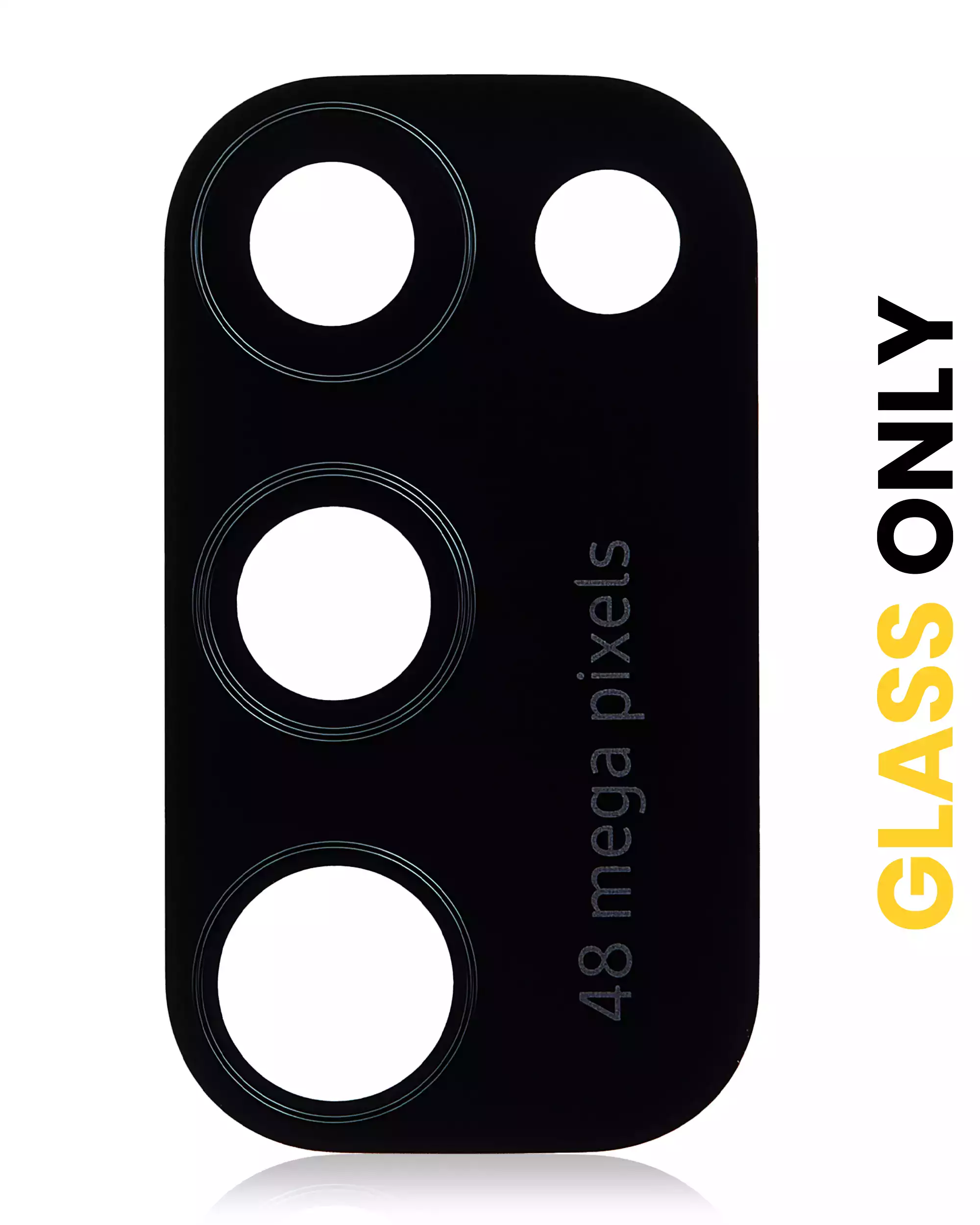Back Camera Lens (Glass Only) With Adhesive Compatible For Samsung Galaxy A41 (A415 / 2020)