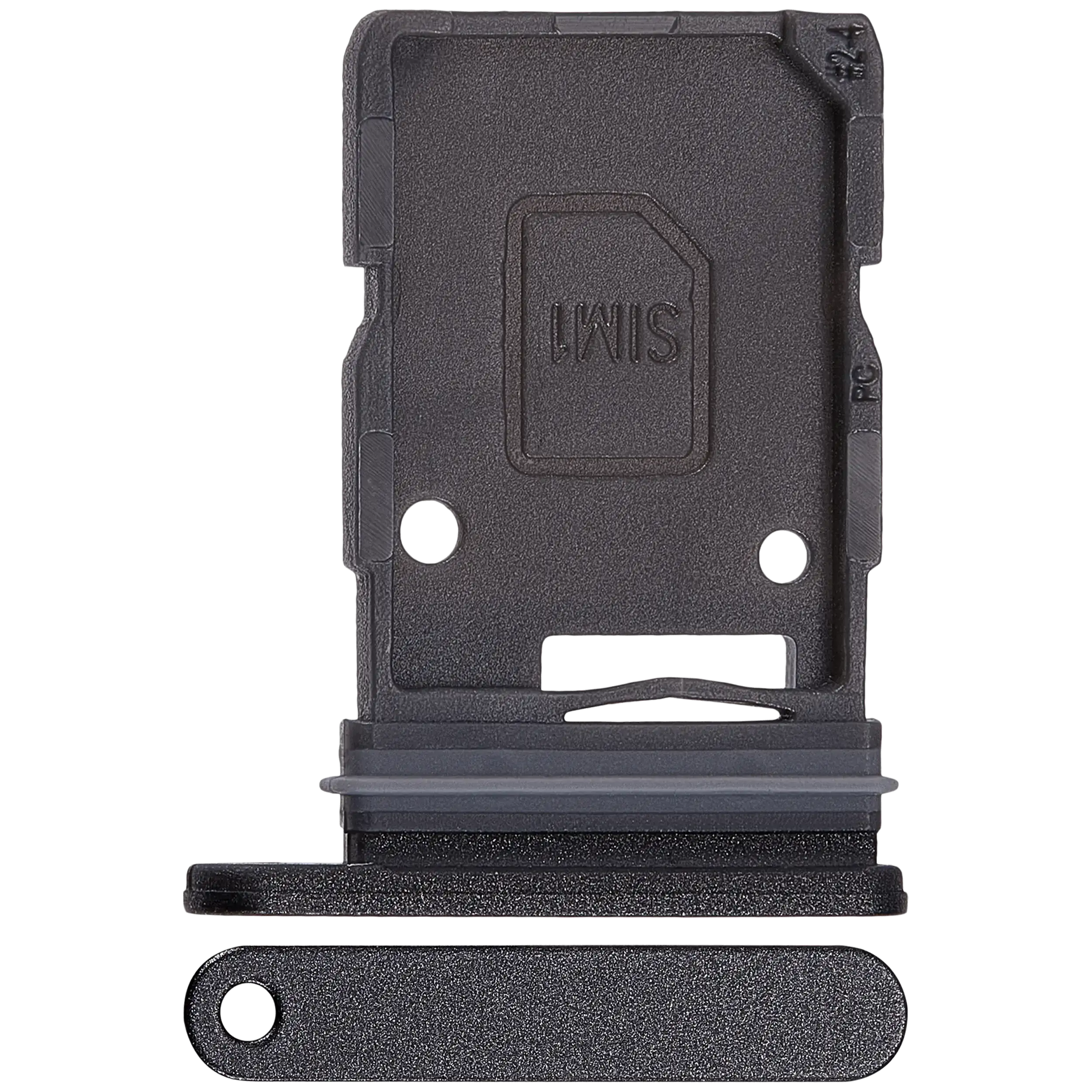 Single Sim Card Tray Compatible For Samsung Galaxy A36 5G (A366 / 2025) (Black)