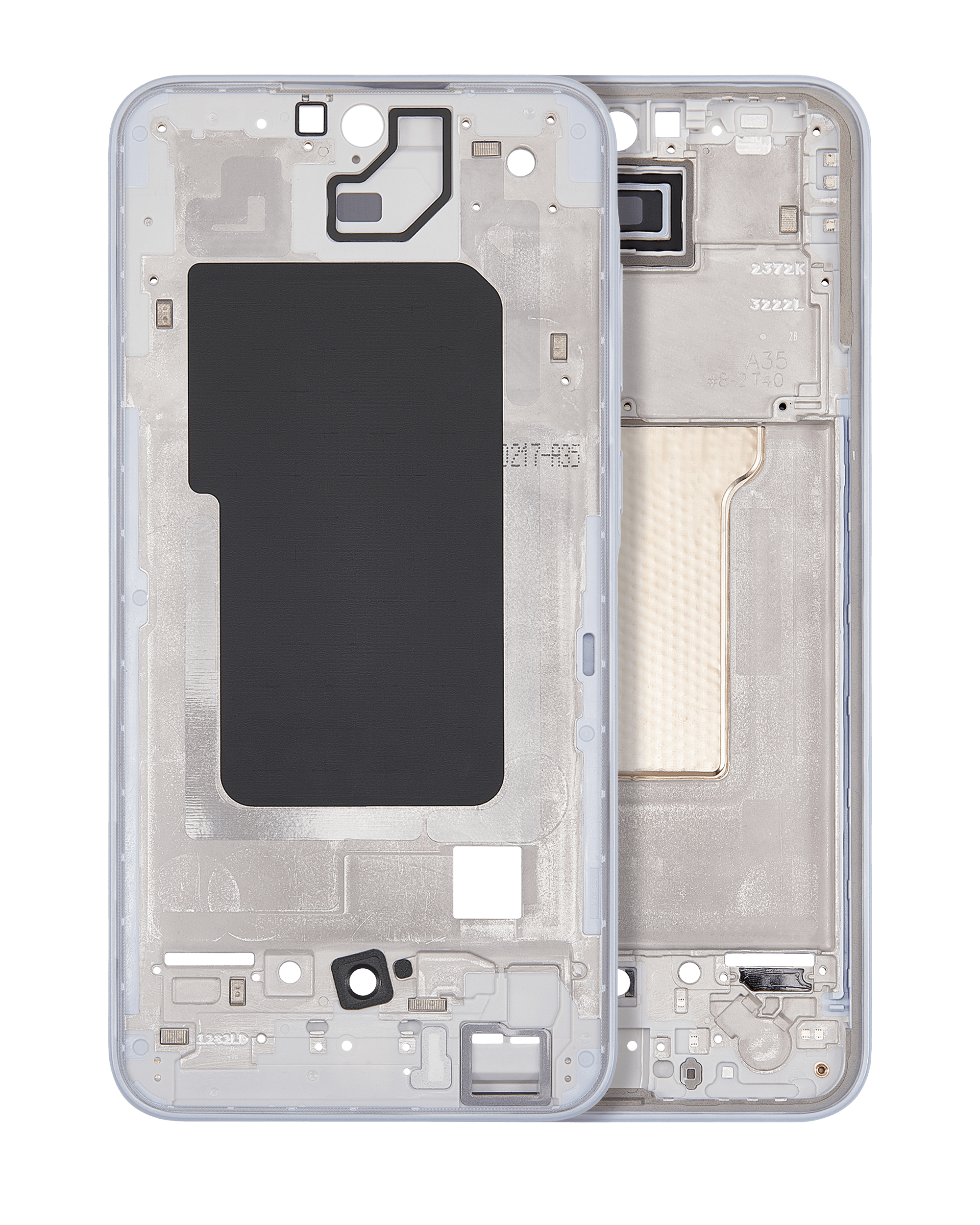 Mid-Frame Housing Compatible For Samsung Galaxy A35 (A356 / 2024) (Iceblue)