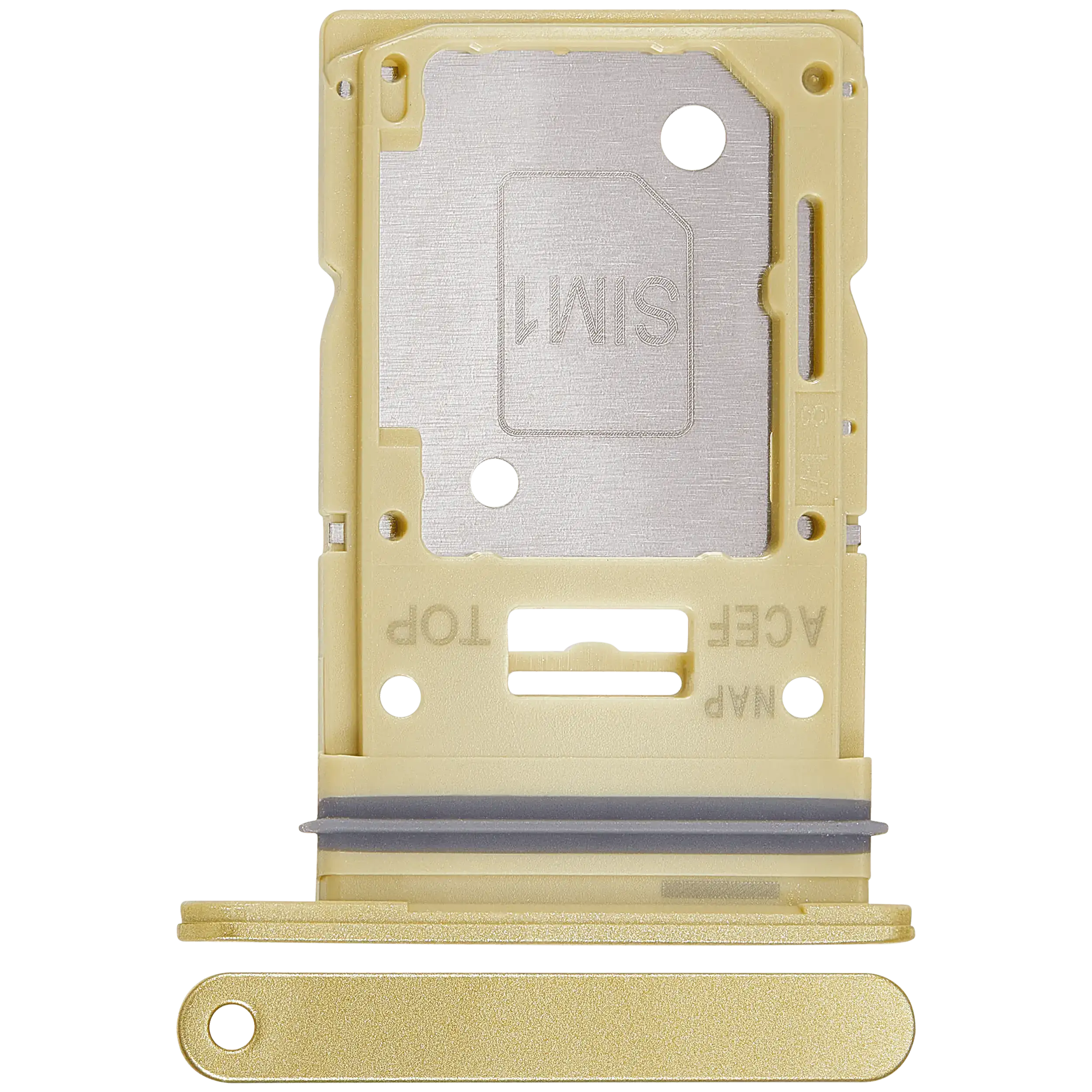 Single Sim Card Tray Compatible For Samsung Galaxy A35 5G (A356 / 2024)  (Premium)(Lemon)
