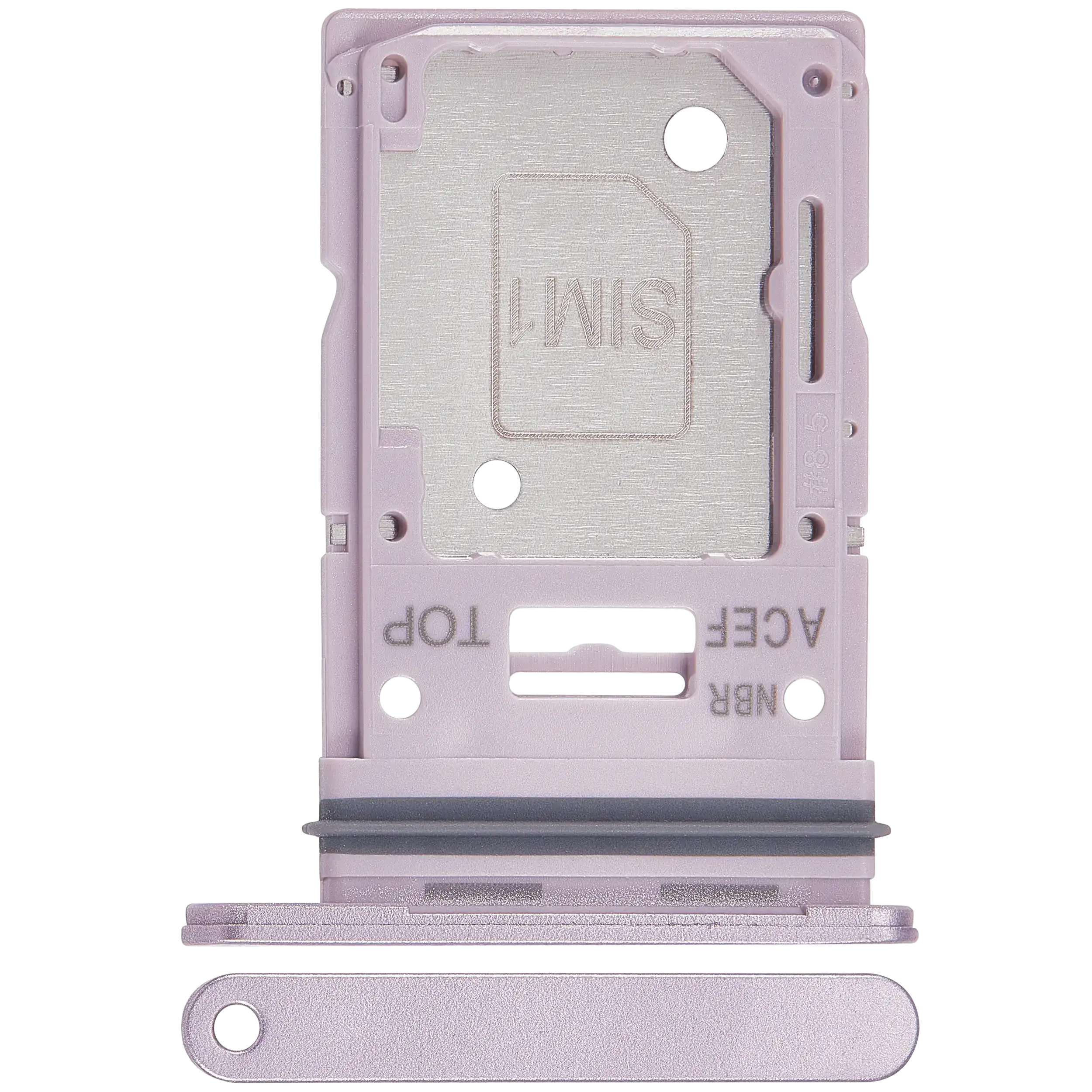 Single Sim Card Tray Compatible For Samsung Galaxy A35 5G (A356 / 2024)  (Premium)(Lilac)