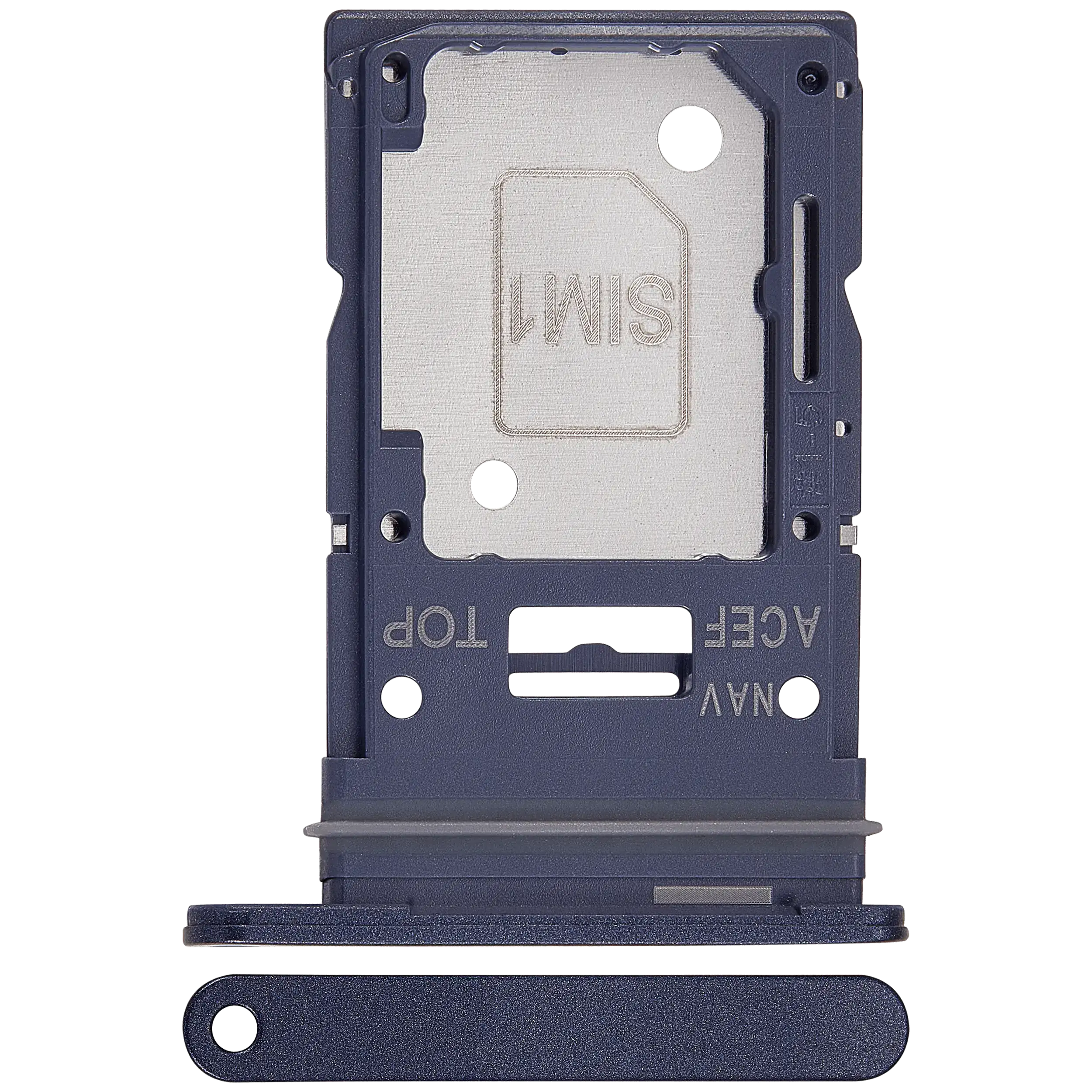 Single Sim Card Tray Compatible For Samsung Galaxy A35 5G (A356 / 2024)  (Premium)(Navy)