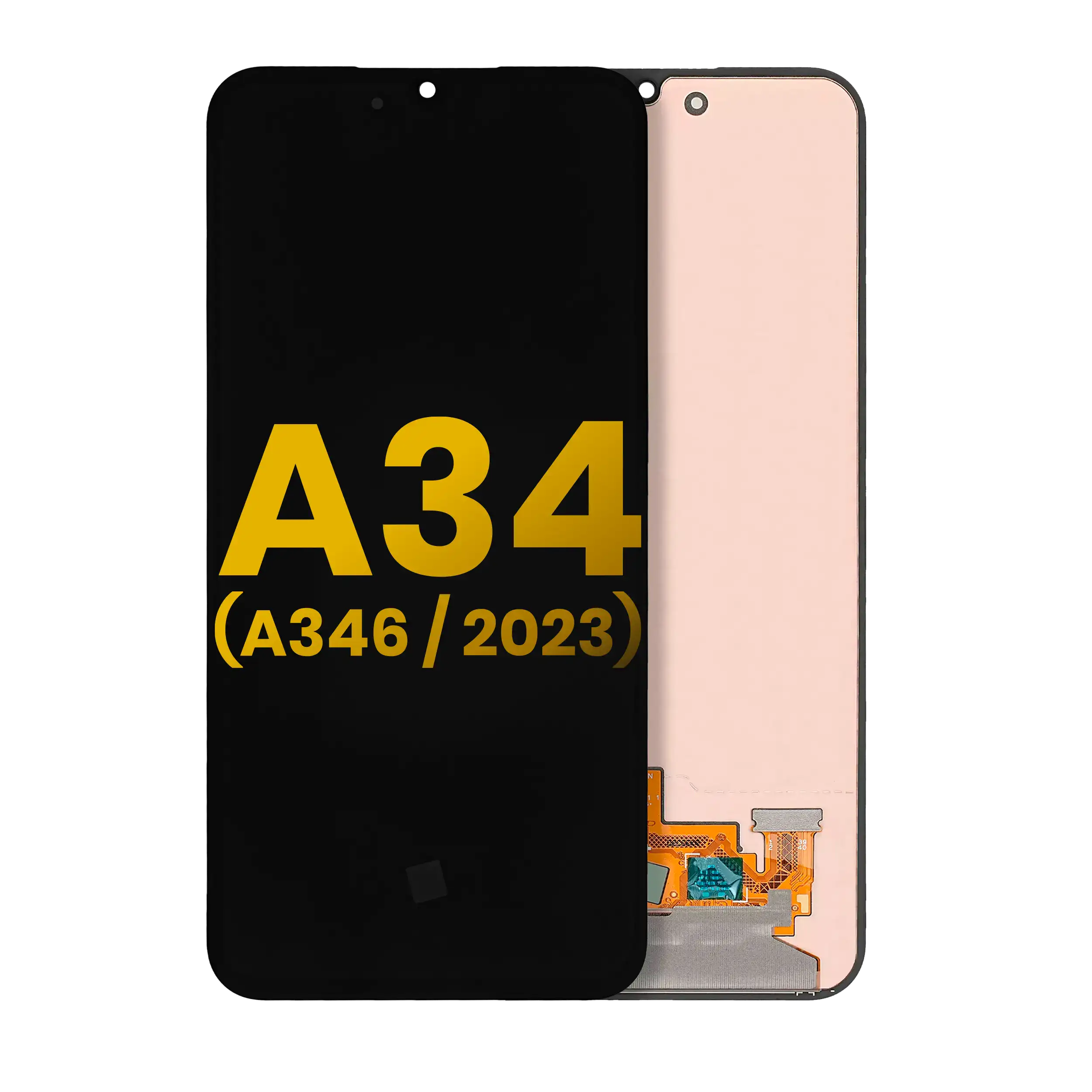 Oled Assembly Without Frame Compatible For Samsung Galaxy A34 5G (A346 / 2023) (Refurbished) (All Colors)