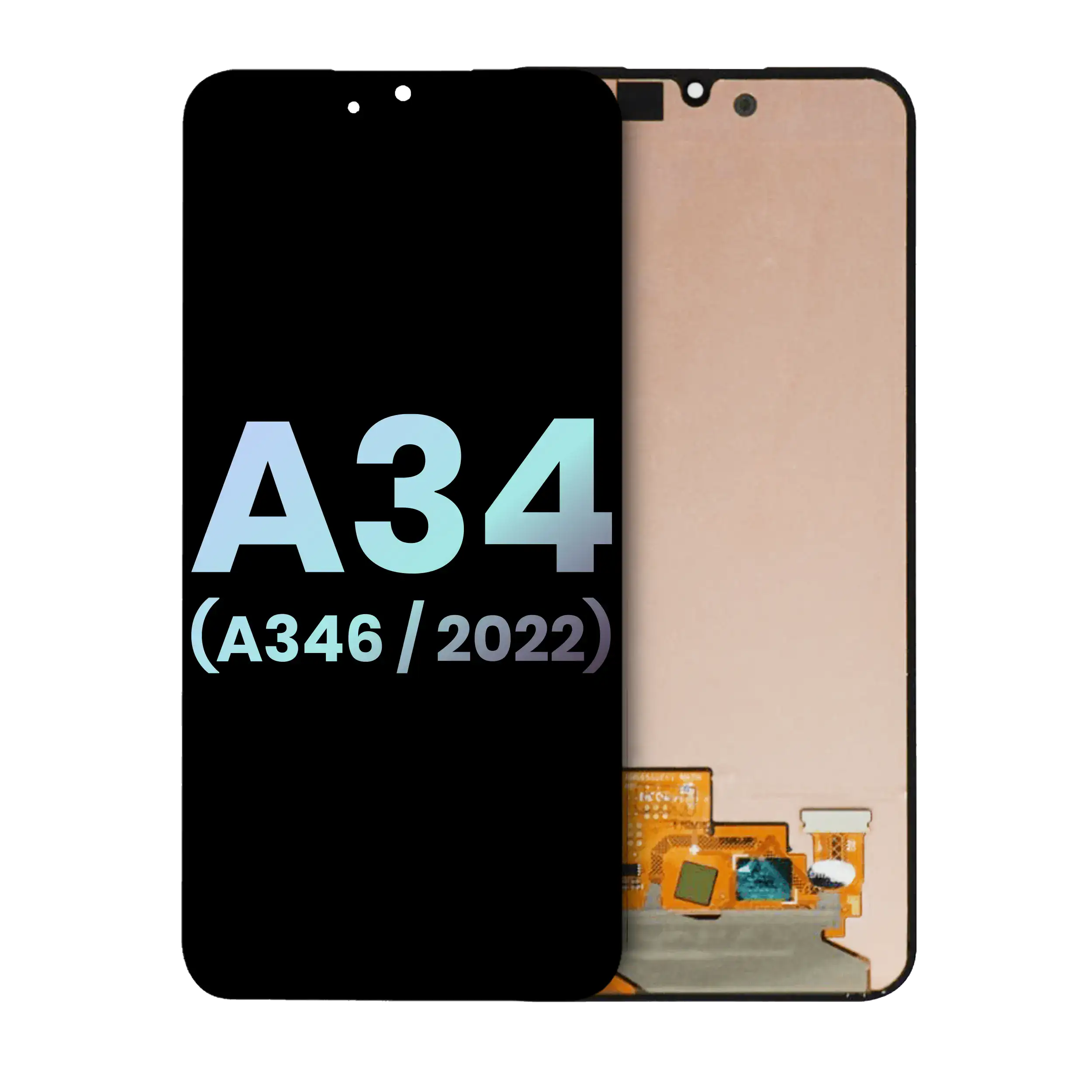 Oled Assembly Without Frame Compatible For Galaxy A34 5G (A346 / 2022) (Service Pack) (All Colors)