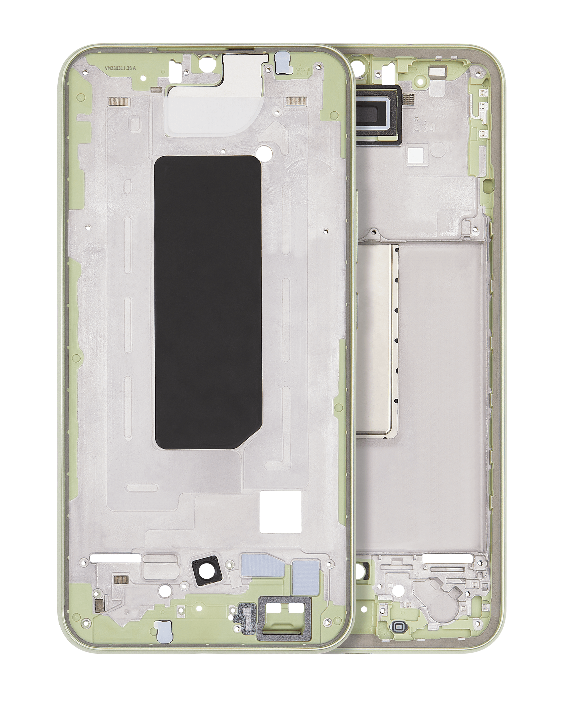 Mid-Frame Housing Compatible For Samsung Galaxy A34 (A346 / 2023) (Lime)