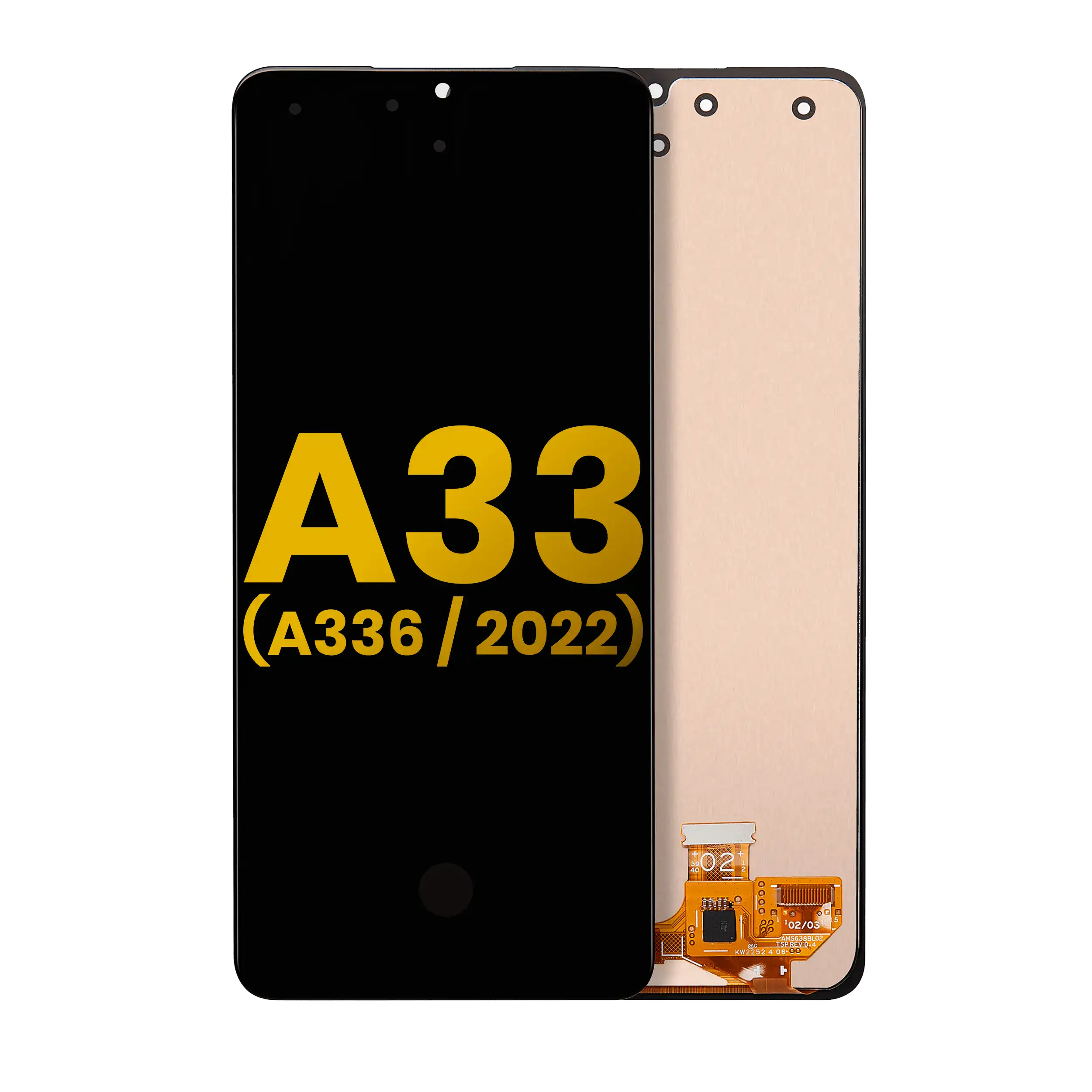 Lcd Assembly Without Frame Compatible For Samsung Galaxy A33 5G (A336 / 2022) (Refurbished) (All Colors)