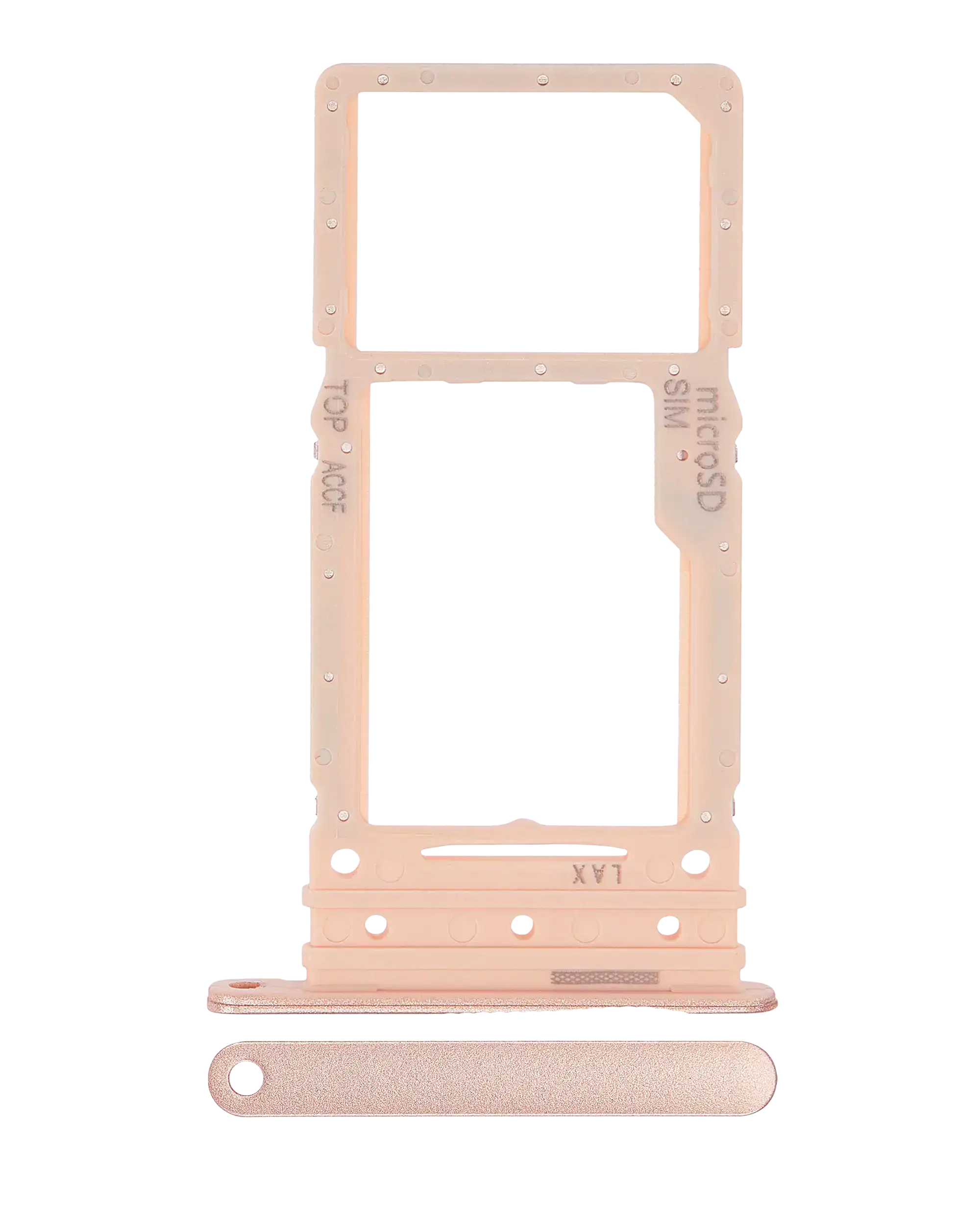 Single Sim Card Tray Compatible For Samsung Galaxy A33 5G (A336 / 2022) (Peach)