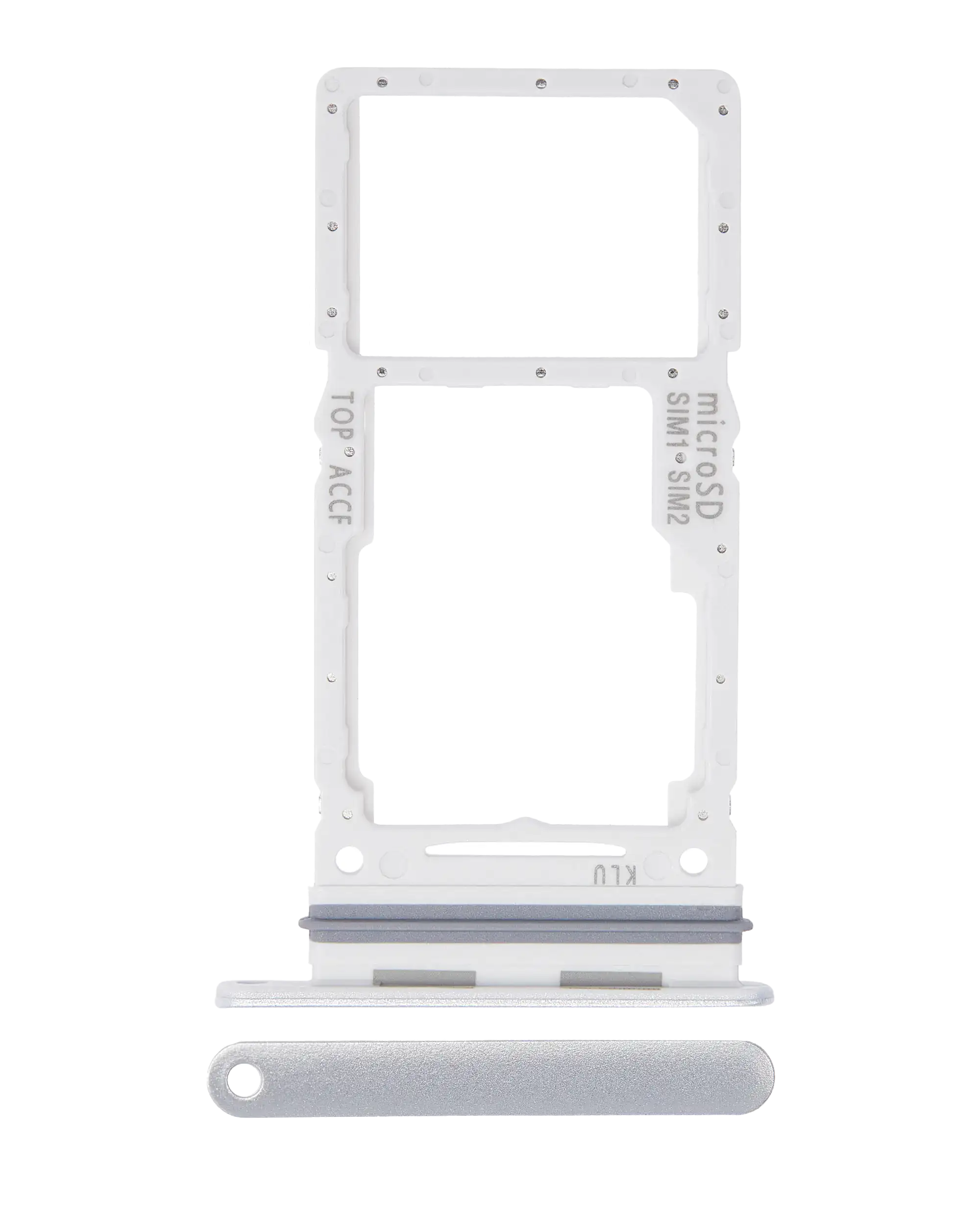 Dual Sim Card Tray Compatible For Samsung Galaxy A33 5G (A336 / 2022) (White)