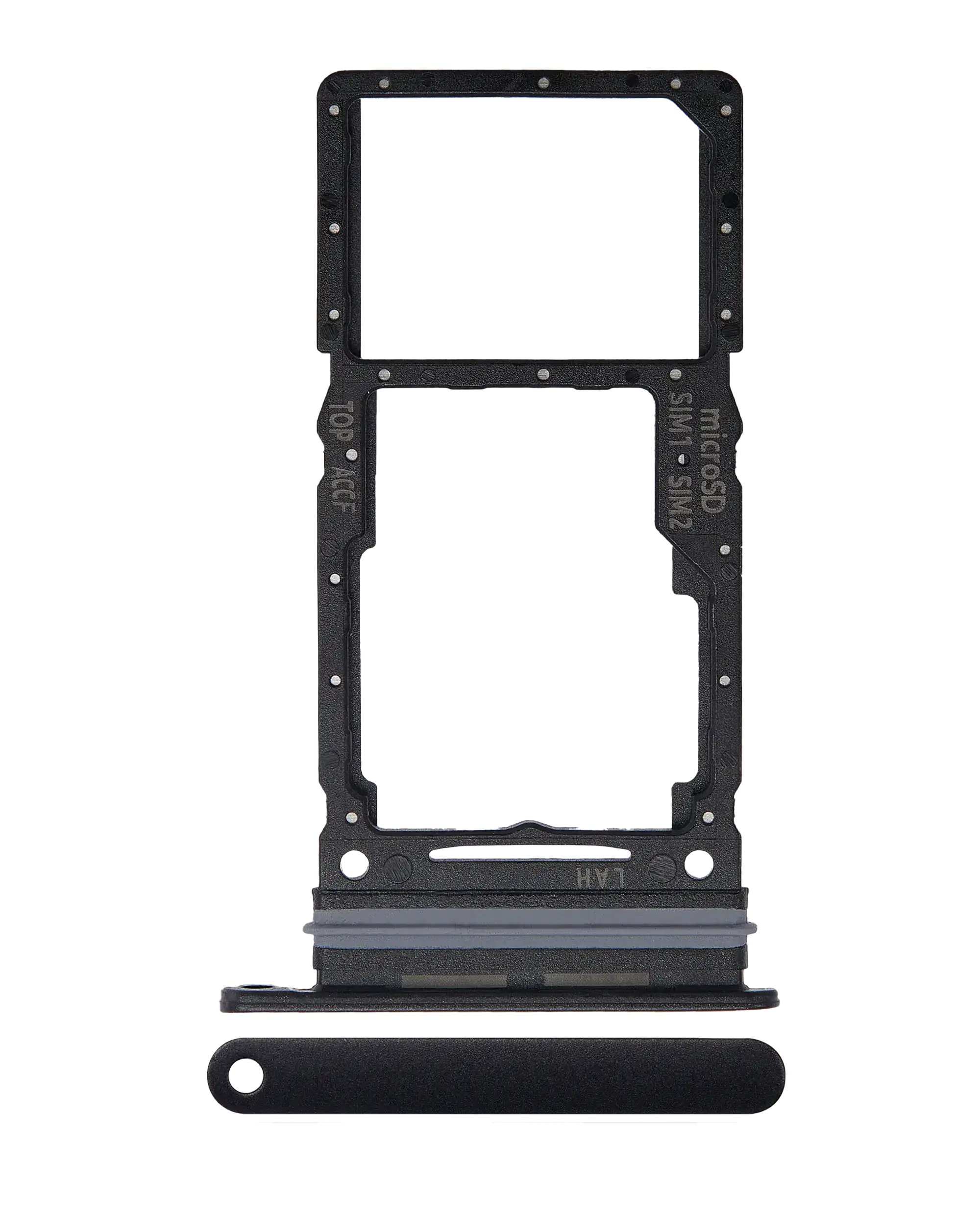 Dual Sim Card Tray Compatible For Samsung Galaxy A33 5G (A336 / 2022) (Black)