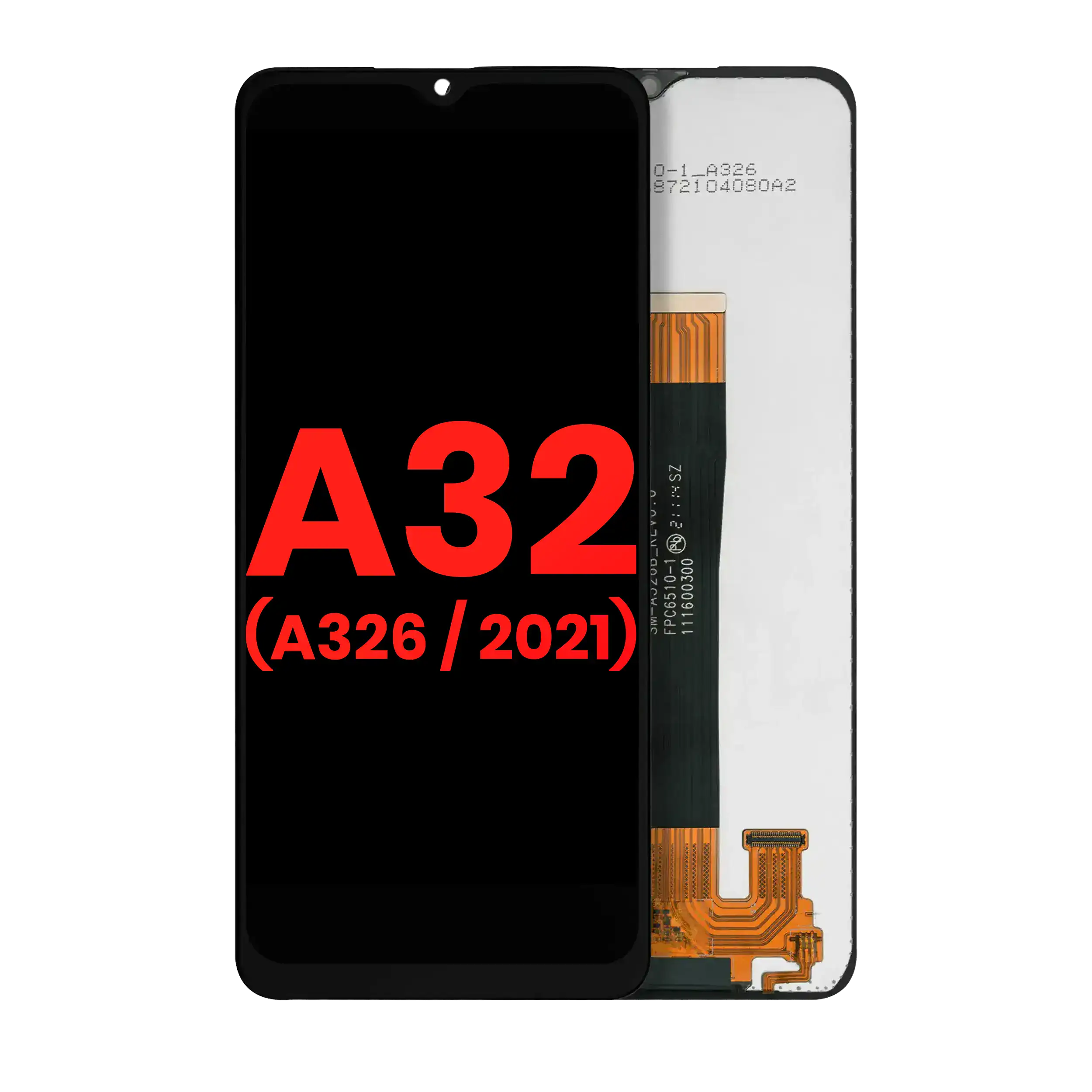 Lcd Assembly Without Frame Compatible For Samsung Galaxy A32 5G (A326 / 2021) (All Models) (Aftermarket Plus) (Awesome Black)