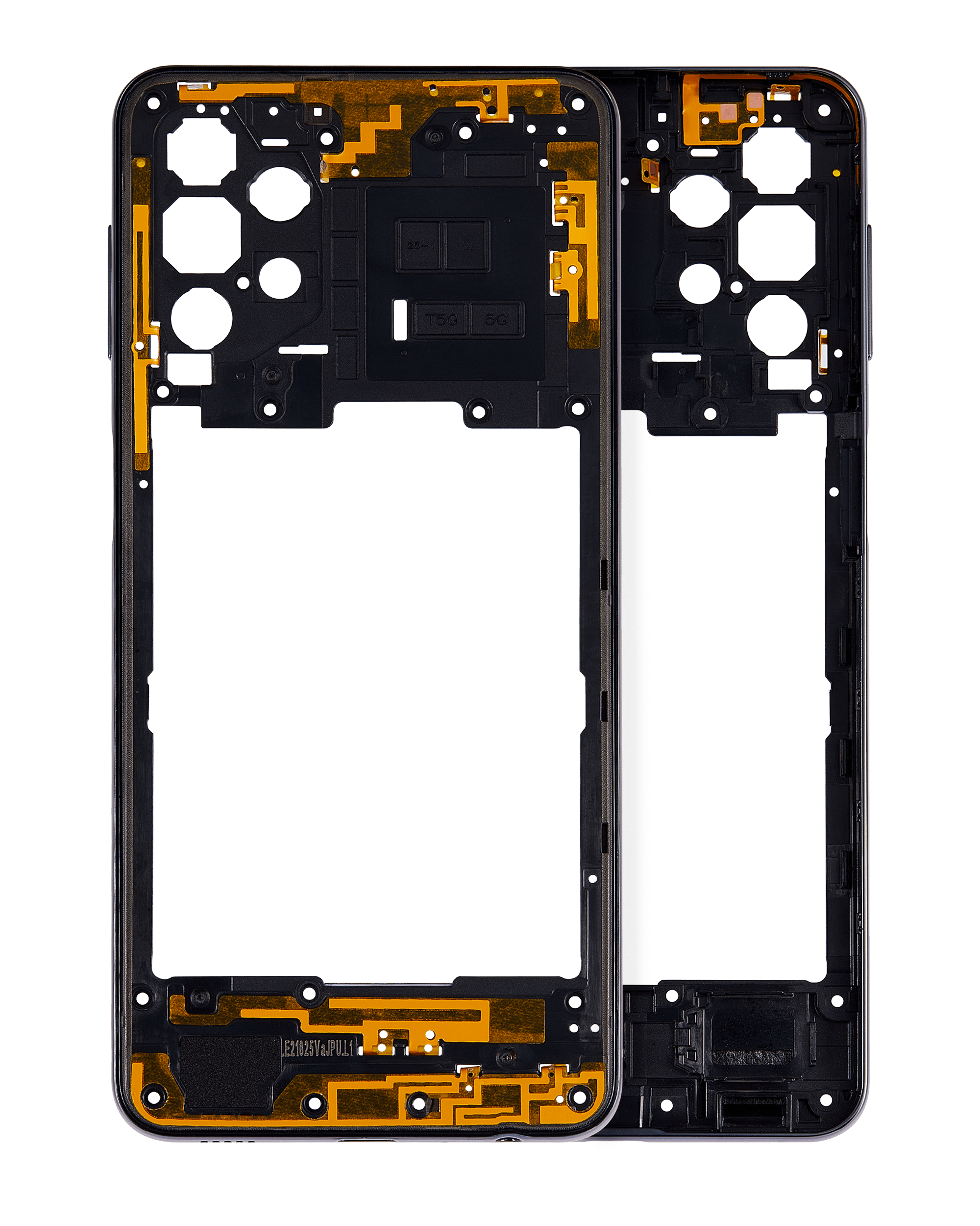 Mid-Frame Housing Compatible For Samsung Galaxy A32 5G (A326 / 2021) (Awesome Black)