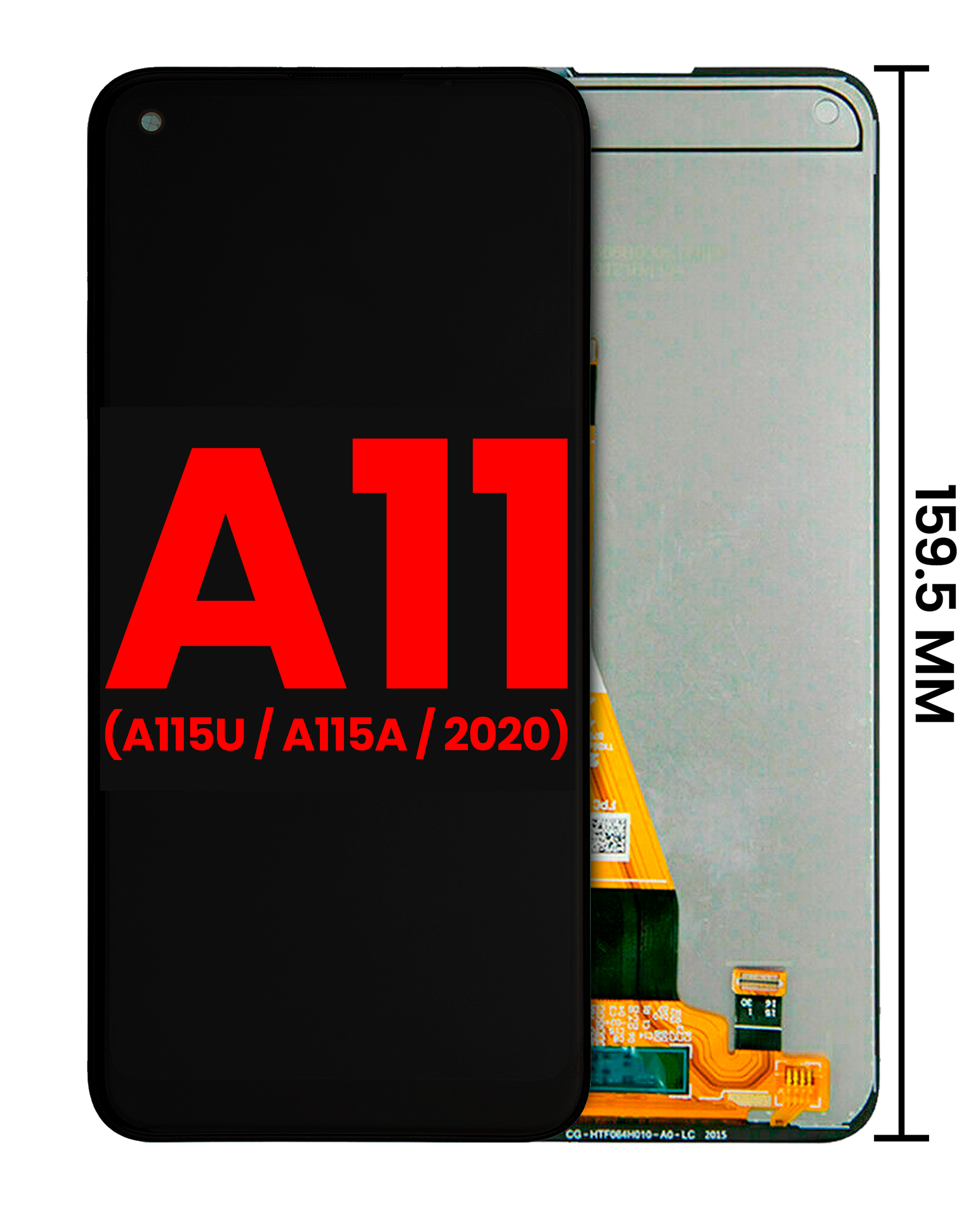 Lcd Assembly Without Frame Compatible For Samsung Galaxy A11 (A115U / A115A / 2020) (Us Version) (Aftermarket Plus) (All Colors)