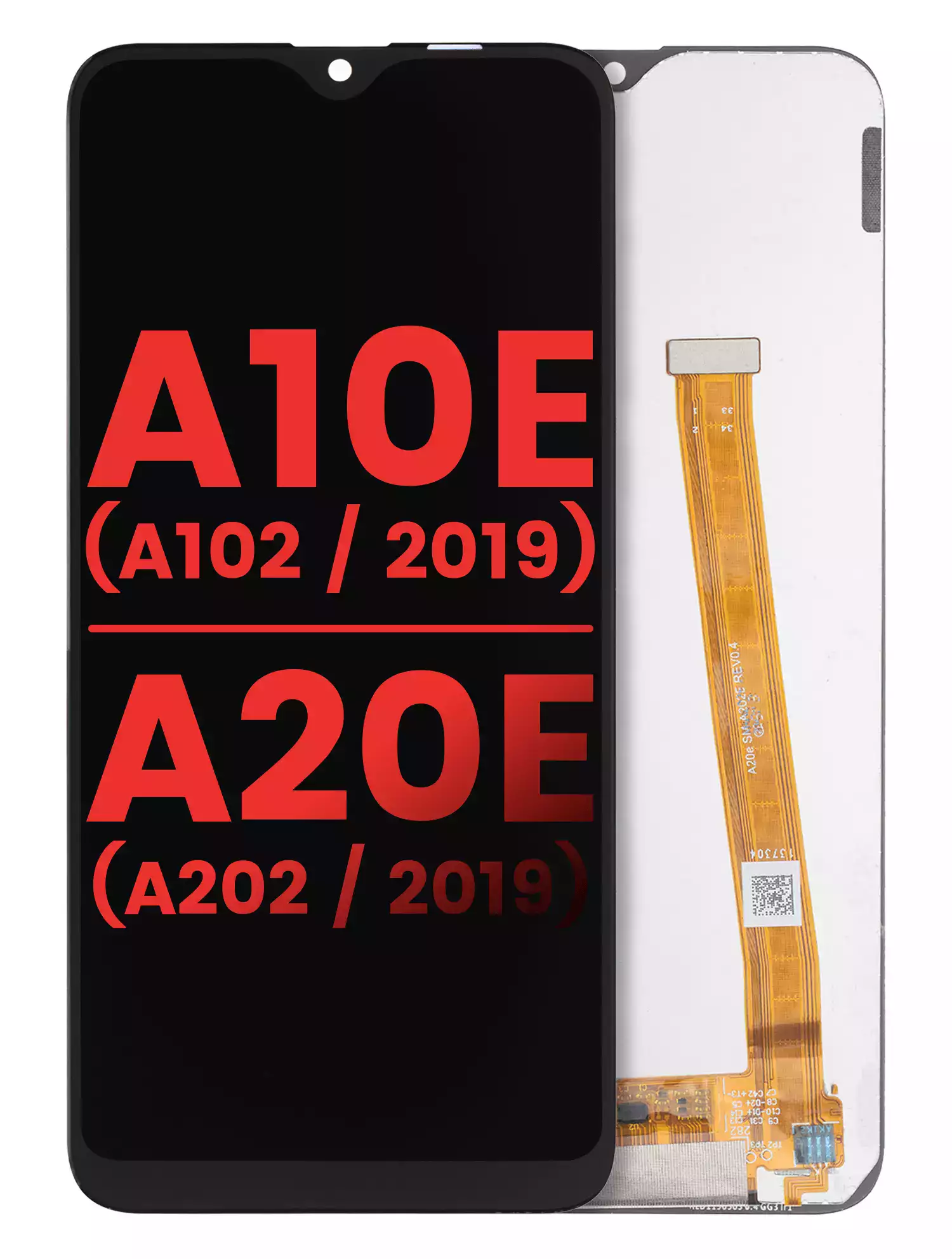 Lcd Assembly Without Frame Compatible For Samsung Galaxy A10E (A102 / 2019) / A20E (A202 / 2019) (Aftermarket Plus) (All Colors)