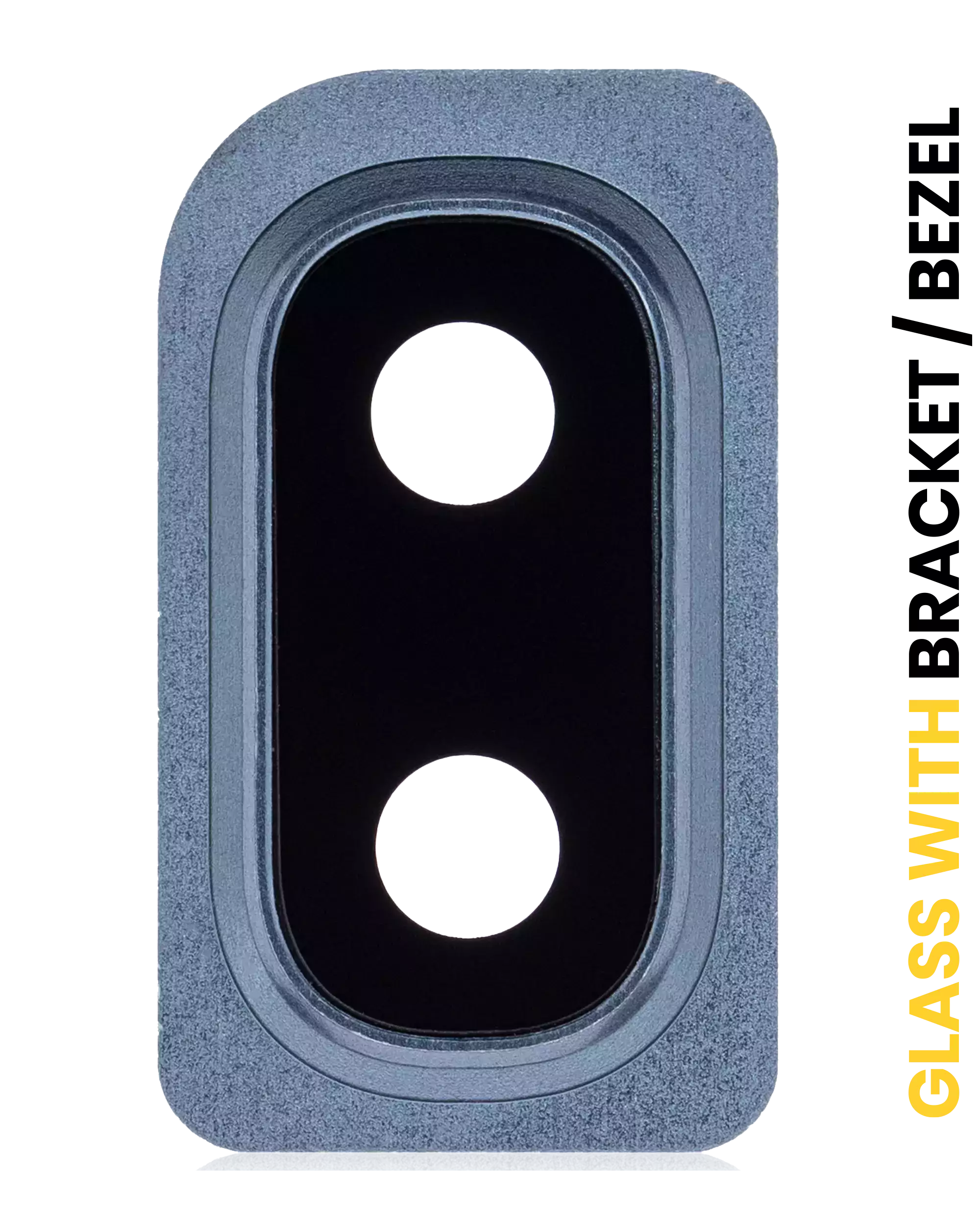 Back Camera Lens With Bracket / Bezel Compatible For Samsung Galaxy A10 (A105 / 2019) (Black)